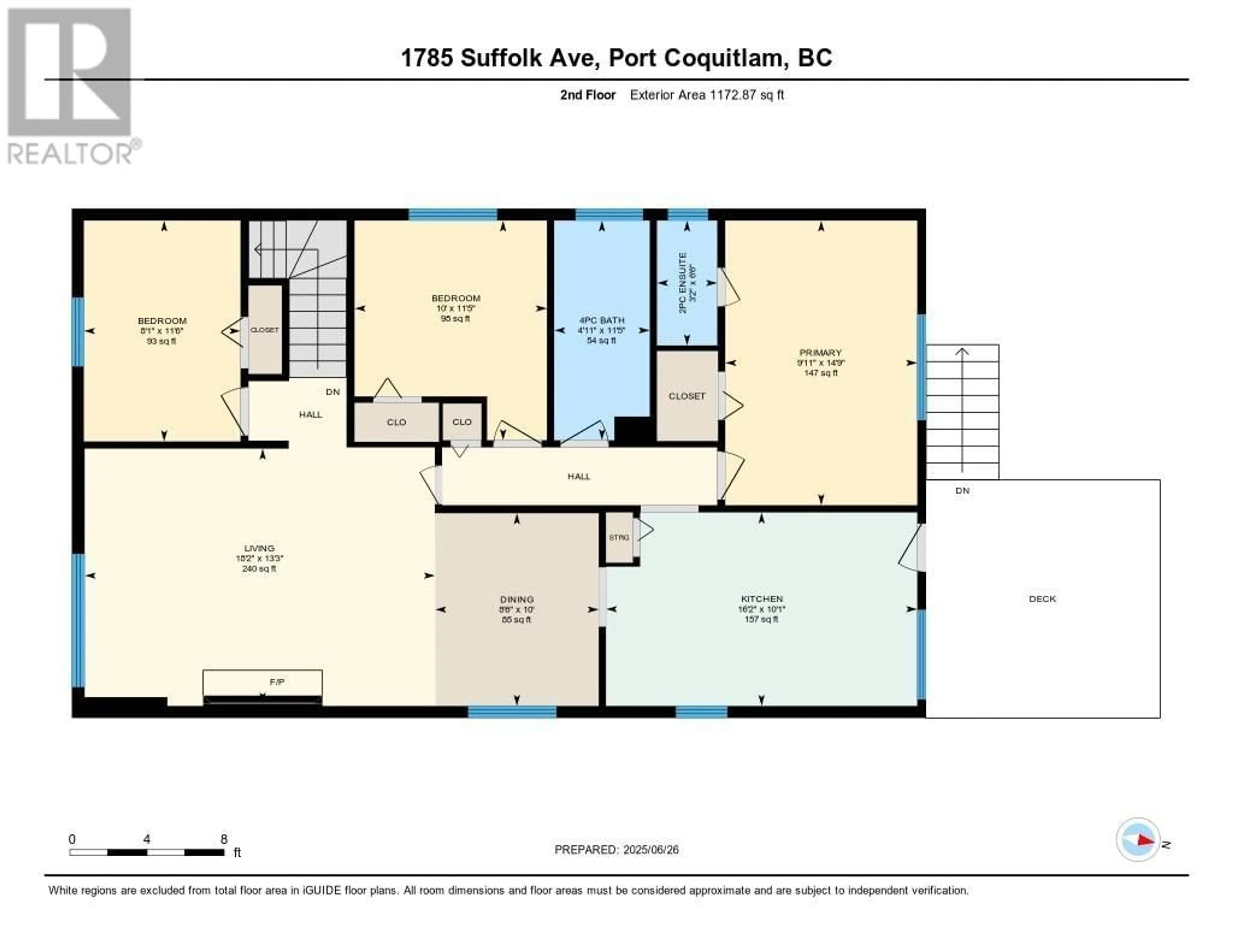 Floor plan for 1785 SUFFOLK AVENUE, Port Coquitlam British Columbia V3B5G6