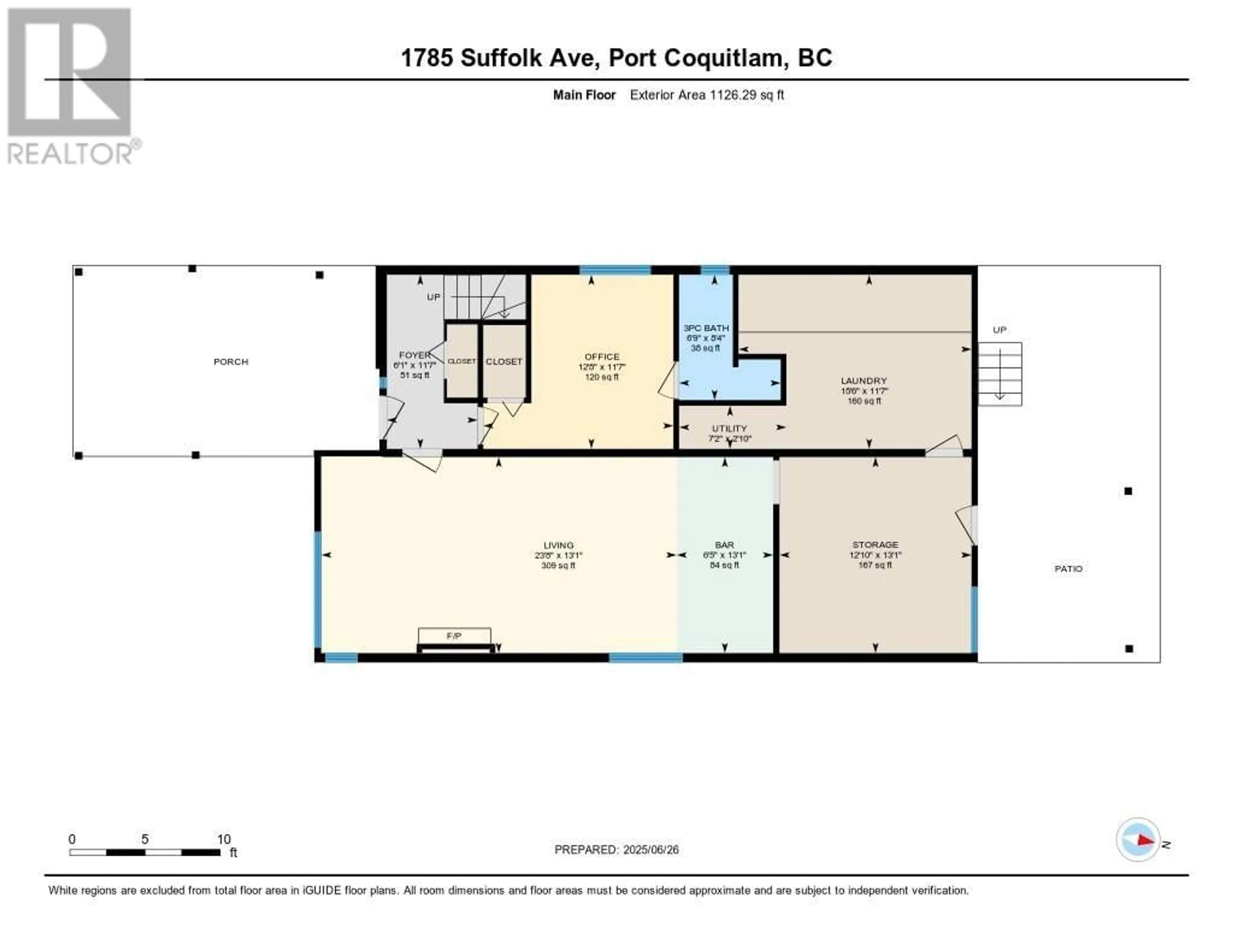Floor plan for 1785 SUFFOLK AVENUE, Port Coquitlam British Columbia V3B5G6