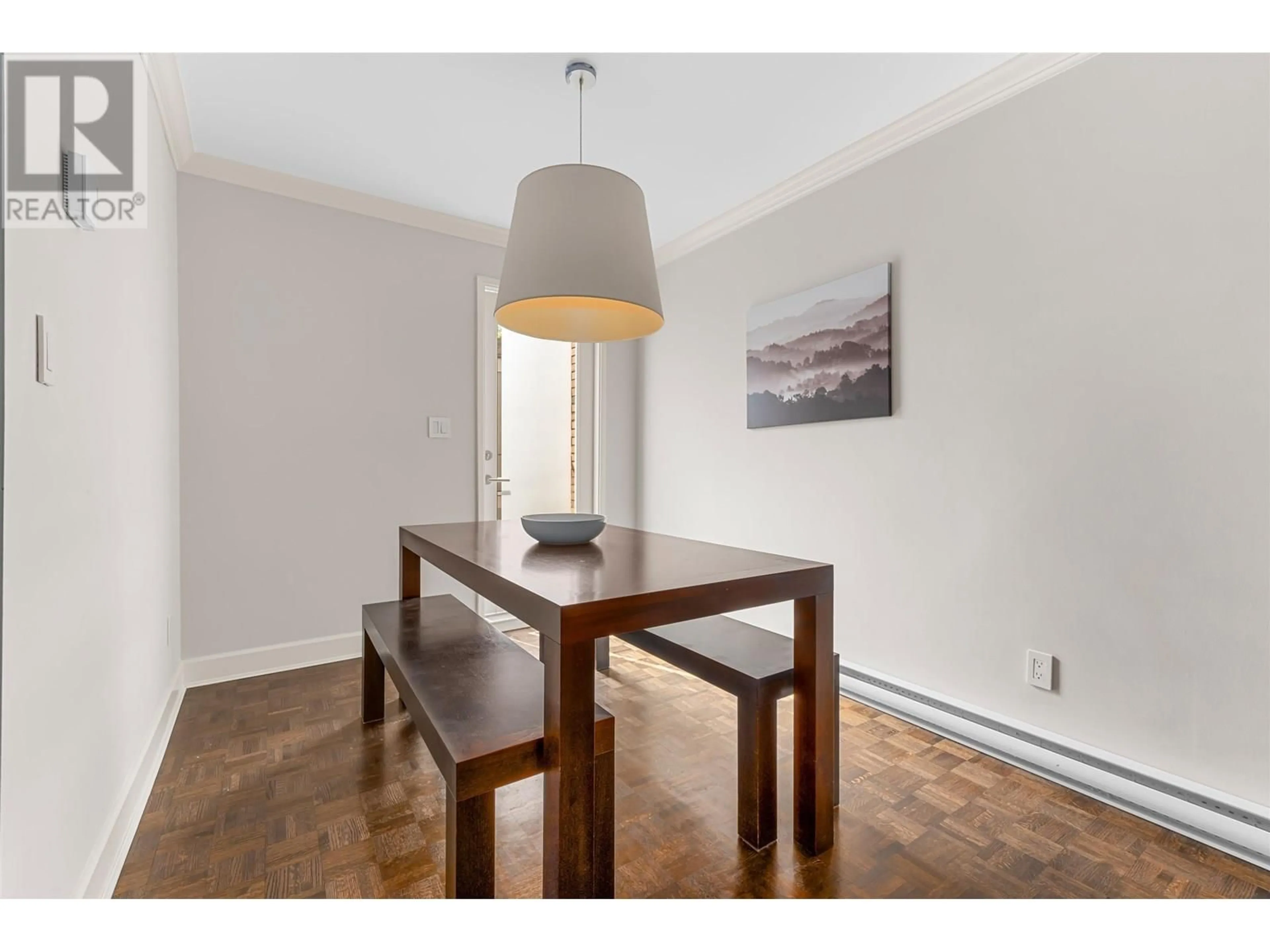 Dining room, wood/laminate floor for 1363 7TH AVENUE, Vancouver British Columbia V6H1B8