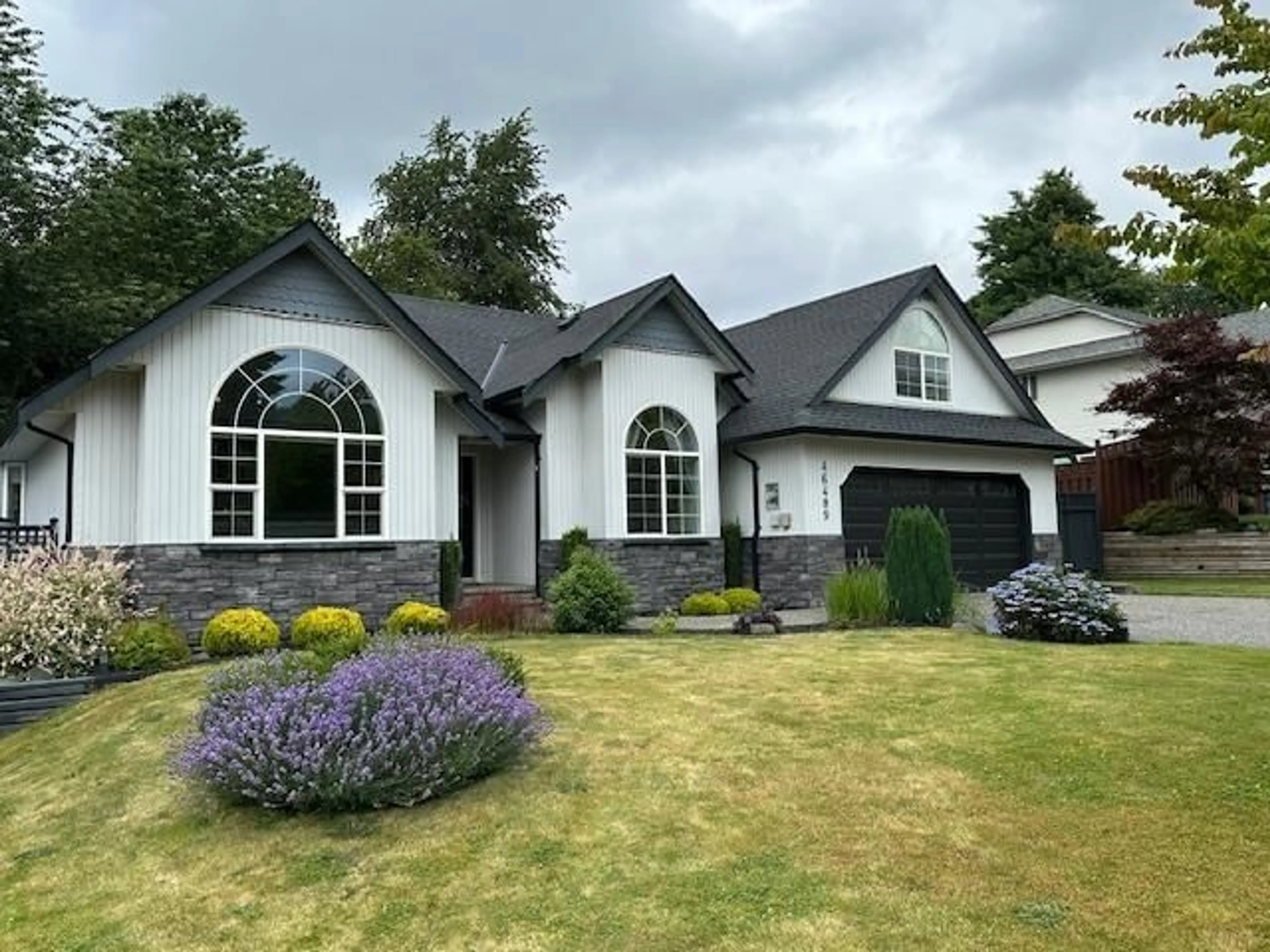 Home with vinyl exterior material, street for 46489 EDGEMONT PLACE, Chilliwack British Columbia V2R3Y6
