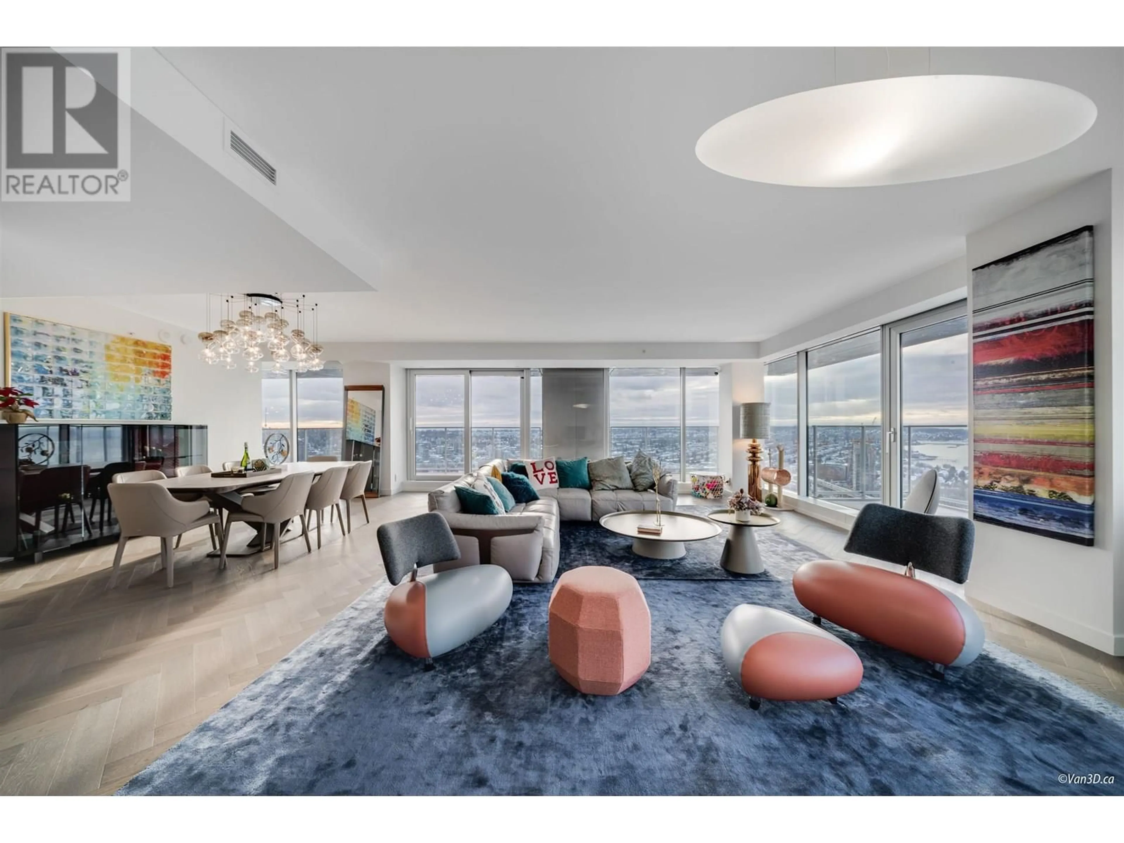 Living room with furniture, unknown for 4701 - 1480 HOWE STREET, Vancouver British Columbia V6Z0G5