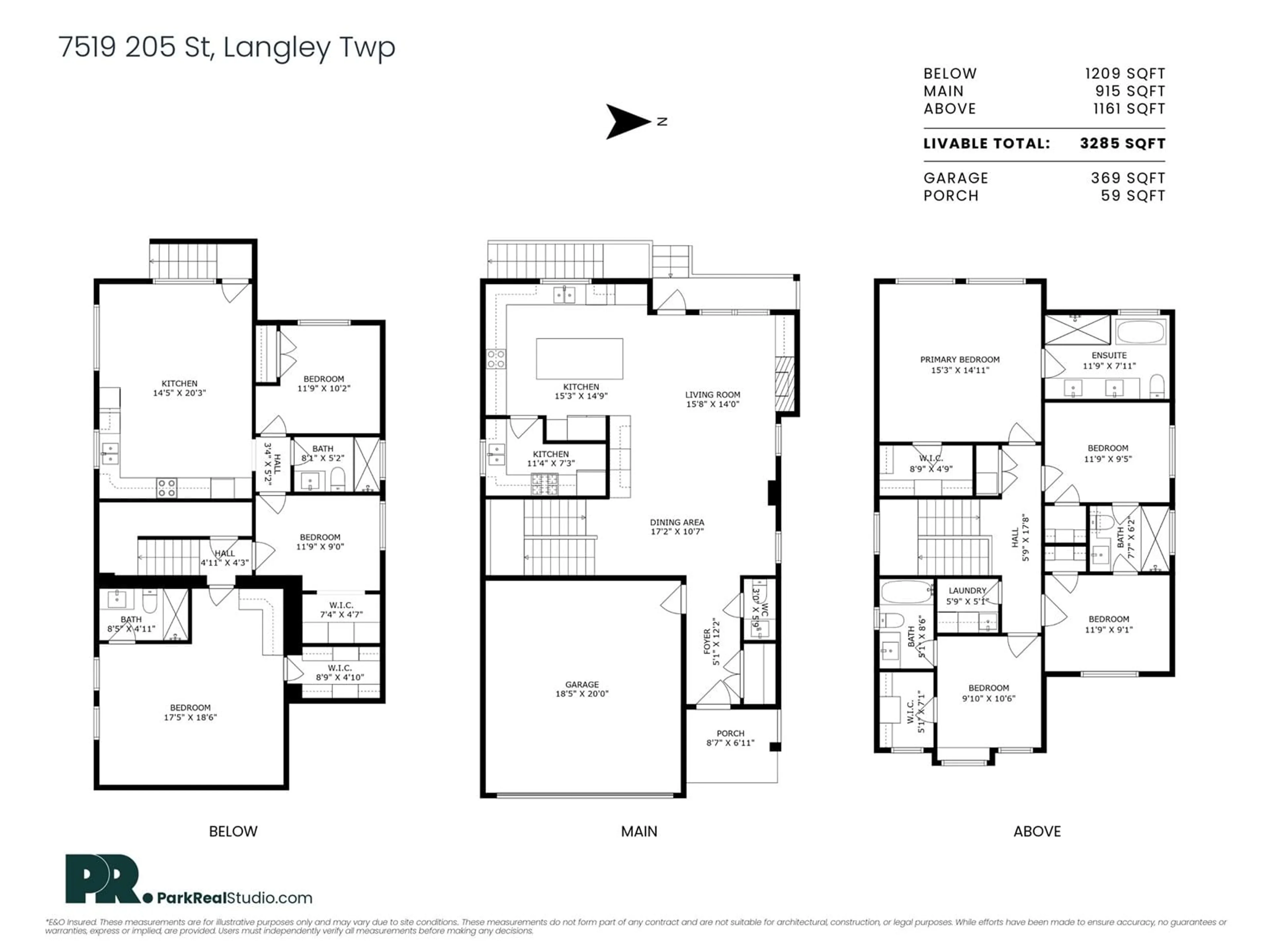 Floor plan for 7519 205, Langley British Columbia V2Y3S8