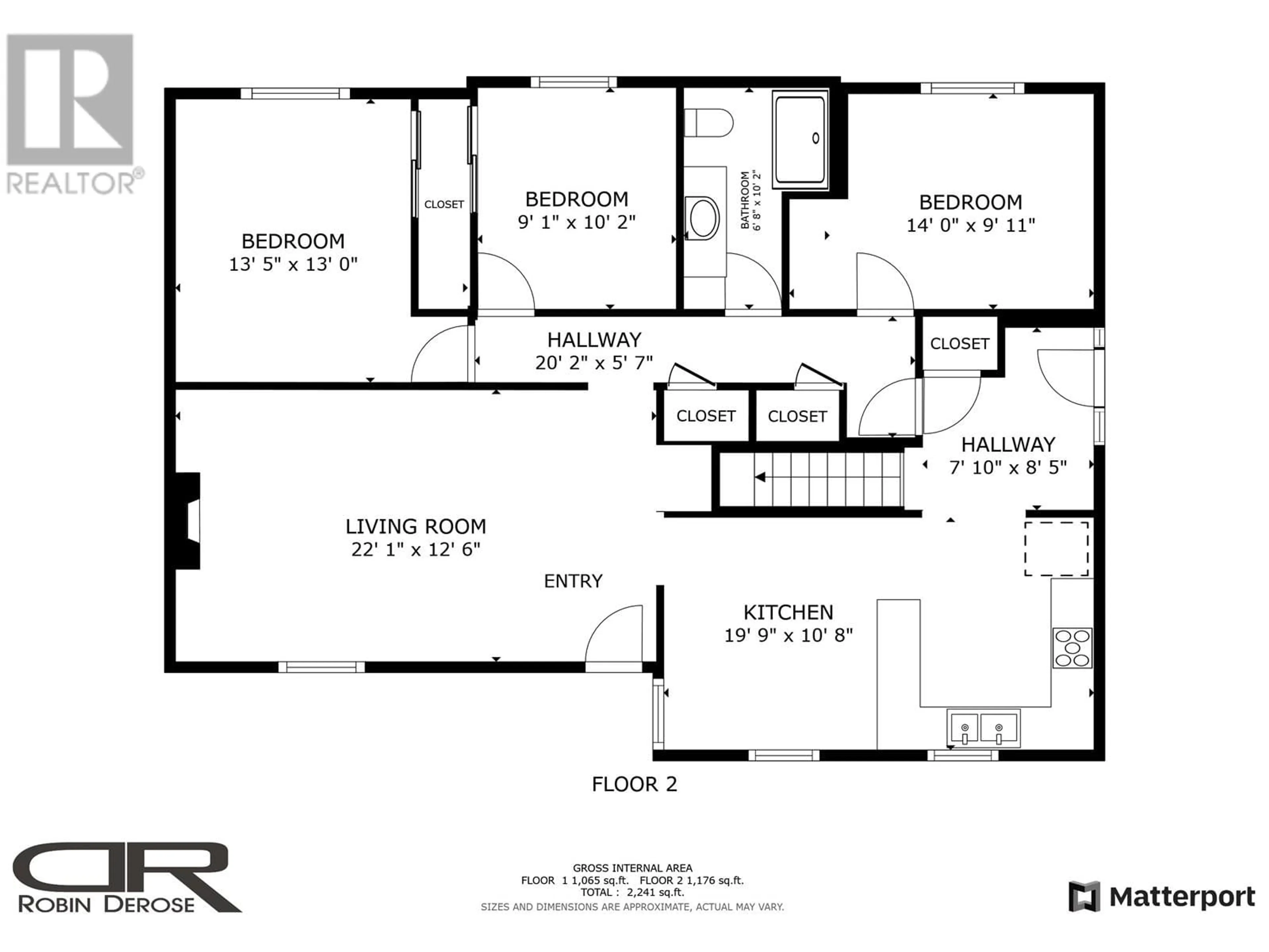 Floor plan for 8903 89 AVENUE, Fort St. John British Columbia V1J4V9