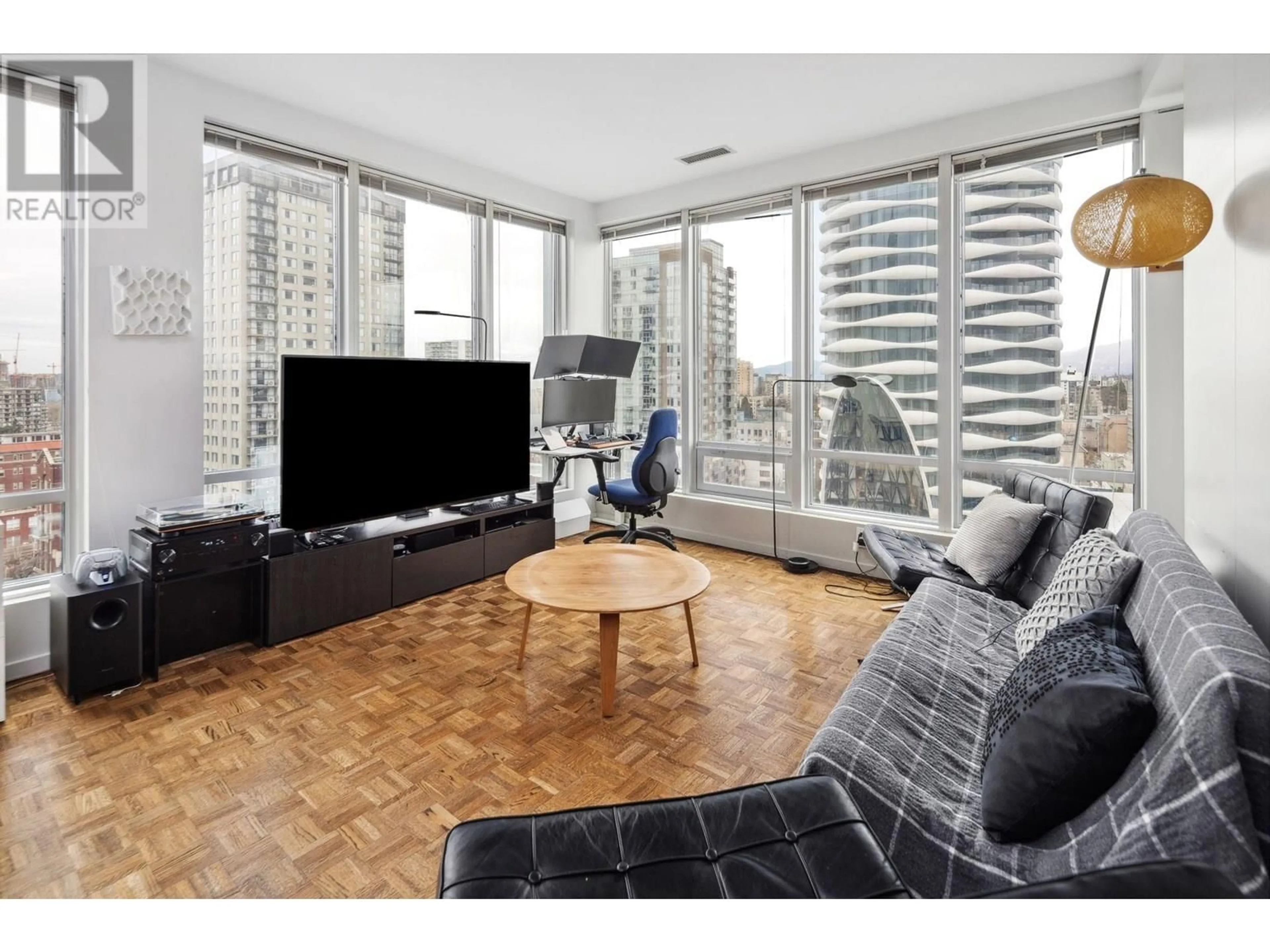 Living room with furniture, unknown for 1207 - 989 NELSON STREET, Vancouver British Columbia V6Z2S1