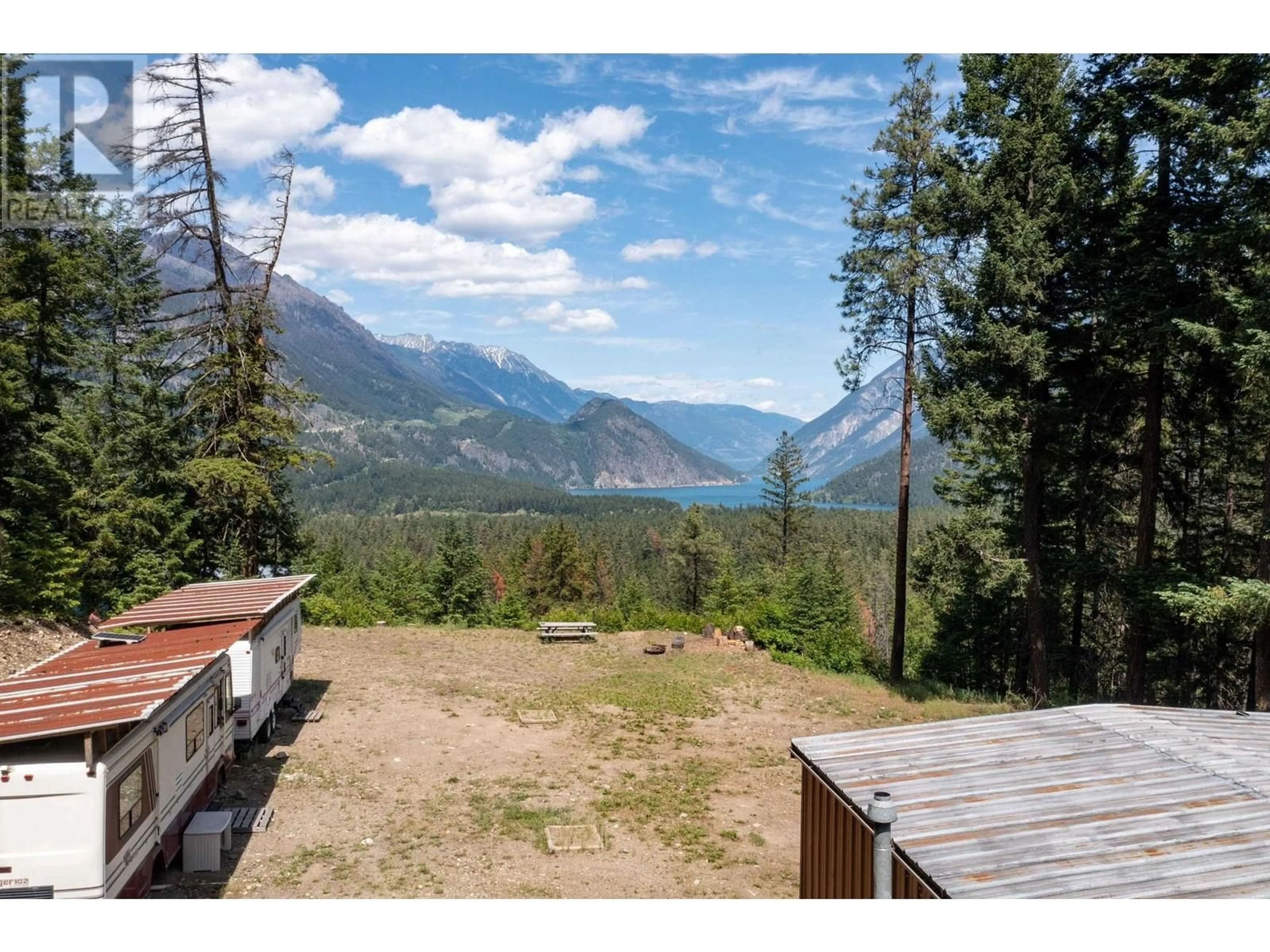 A pic from outside/outdoor area/front of a property/back of a property/a pic from drone, mountain view for 9840 ANDERSON PLACE, D'Arcy British Columbia V0N1L0