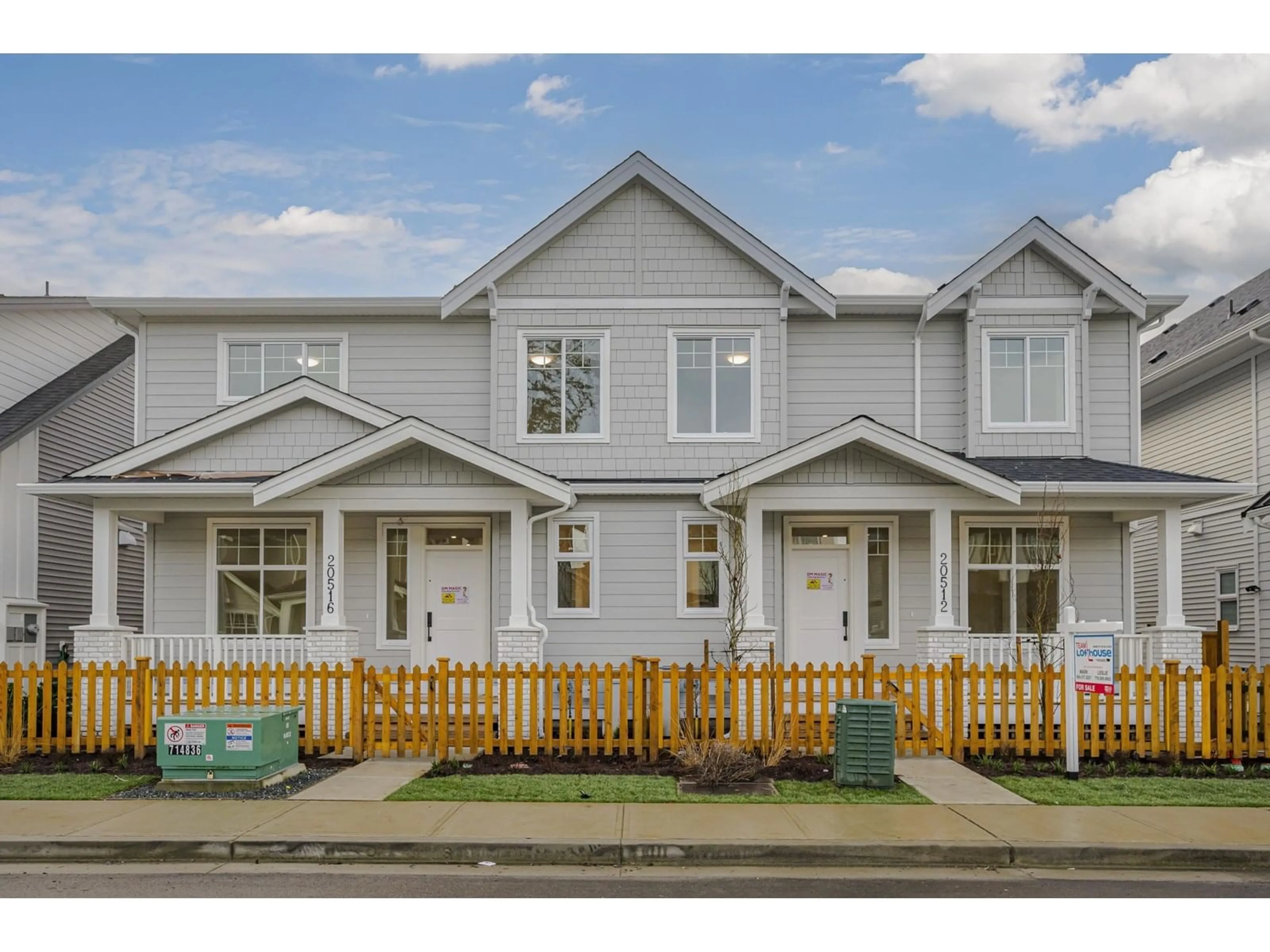 Home with vinyl exterior material, street for 20516 76A, Langley British Columbia V2Y3T1