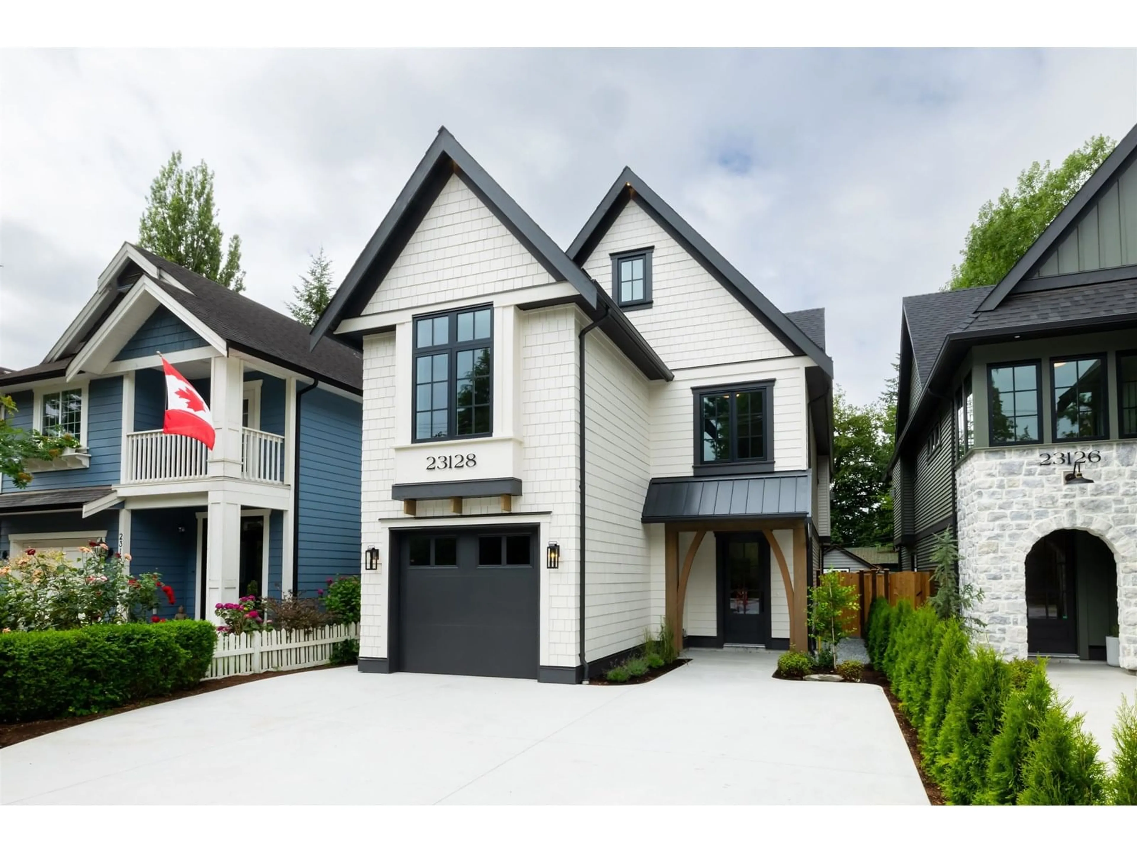 Home with brick exterior material, street for 23128 96, Langley British Columbia V1M2R6