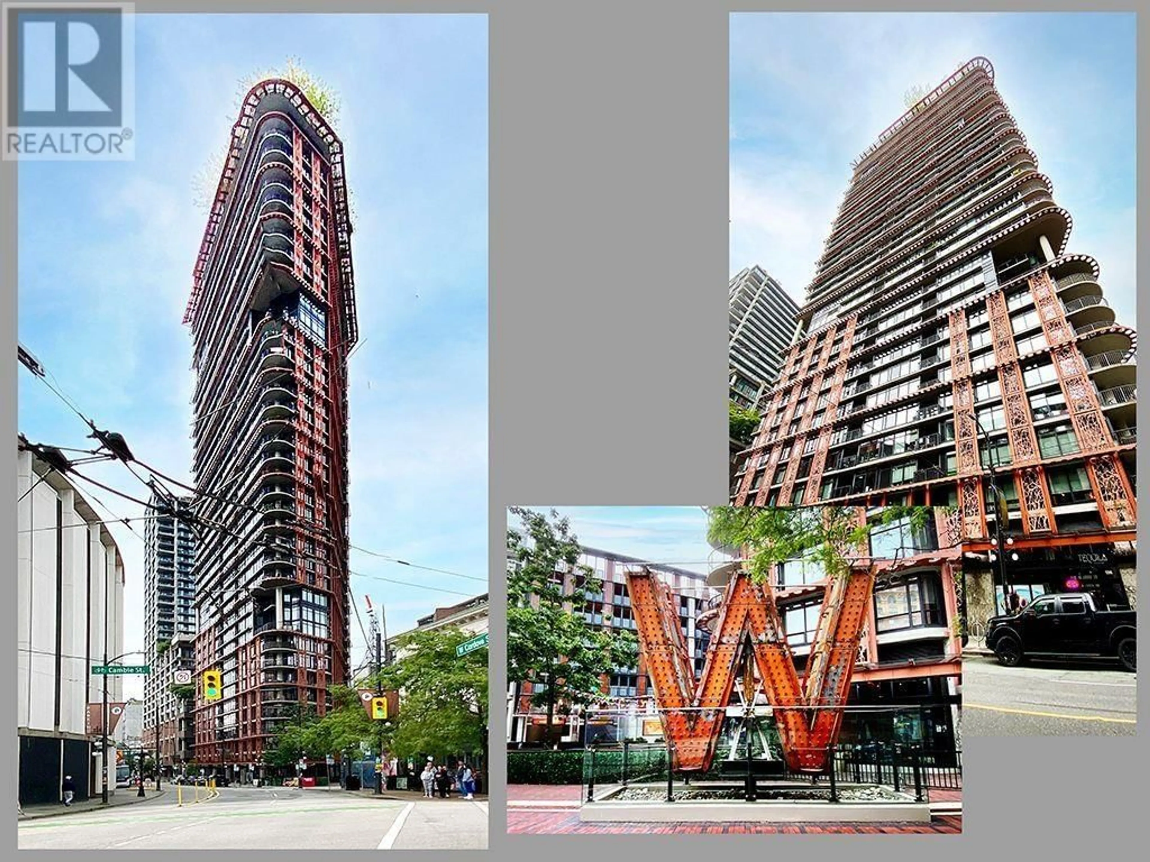 Indoor foyer for 605 - 128 CORDOVA STREET, Vancouver British Columbia V6B0E6