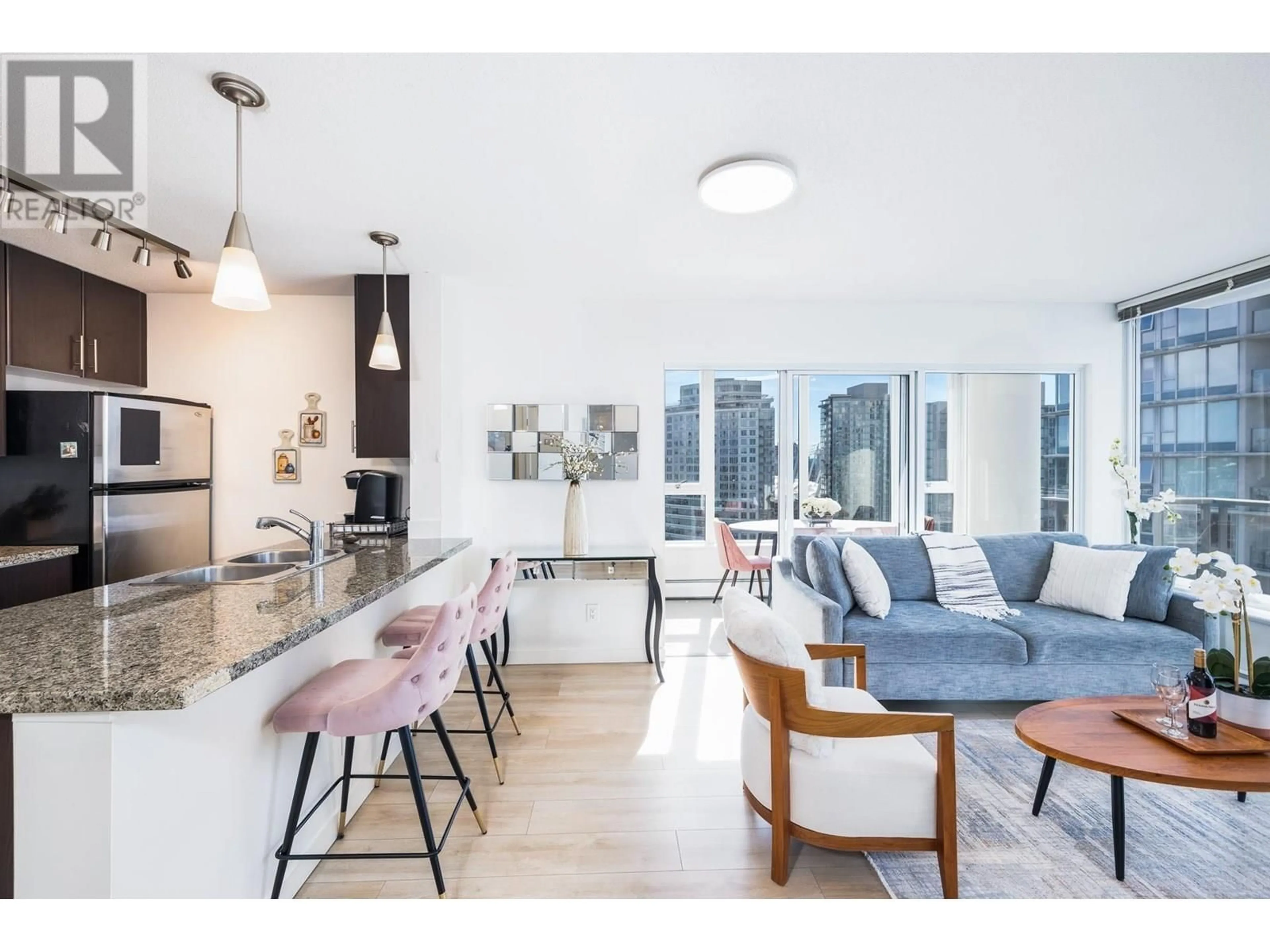 Open concept kitchen, unknown for 2906 - 688 ABBOTT STREET, Vancouver British Columbia V6B0B9