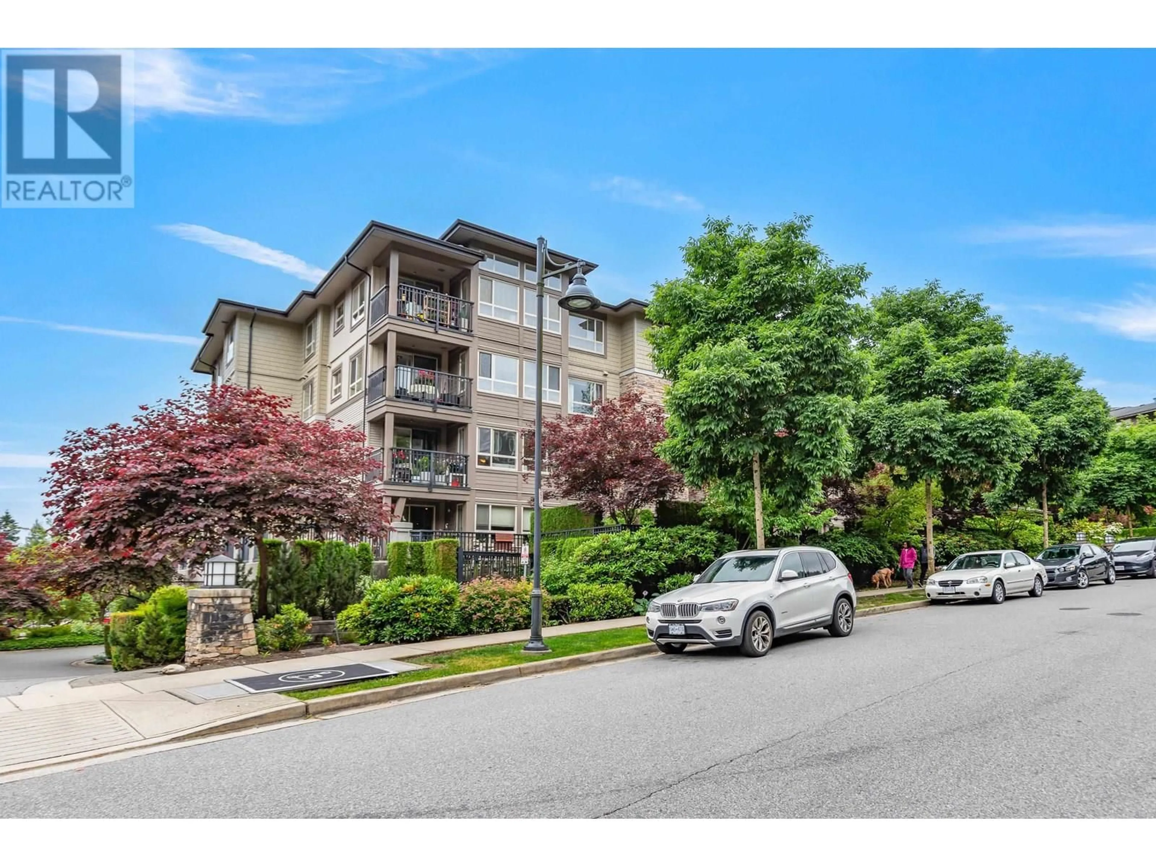 A pic from outside/outdoor area/front of a property/back of a property/a pic from drone, unknown for 305 - 3156 DAYANEE SPRINGS BOULEVARD, Coquitlam British Columbia V3E0B7