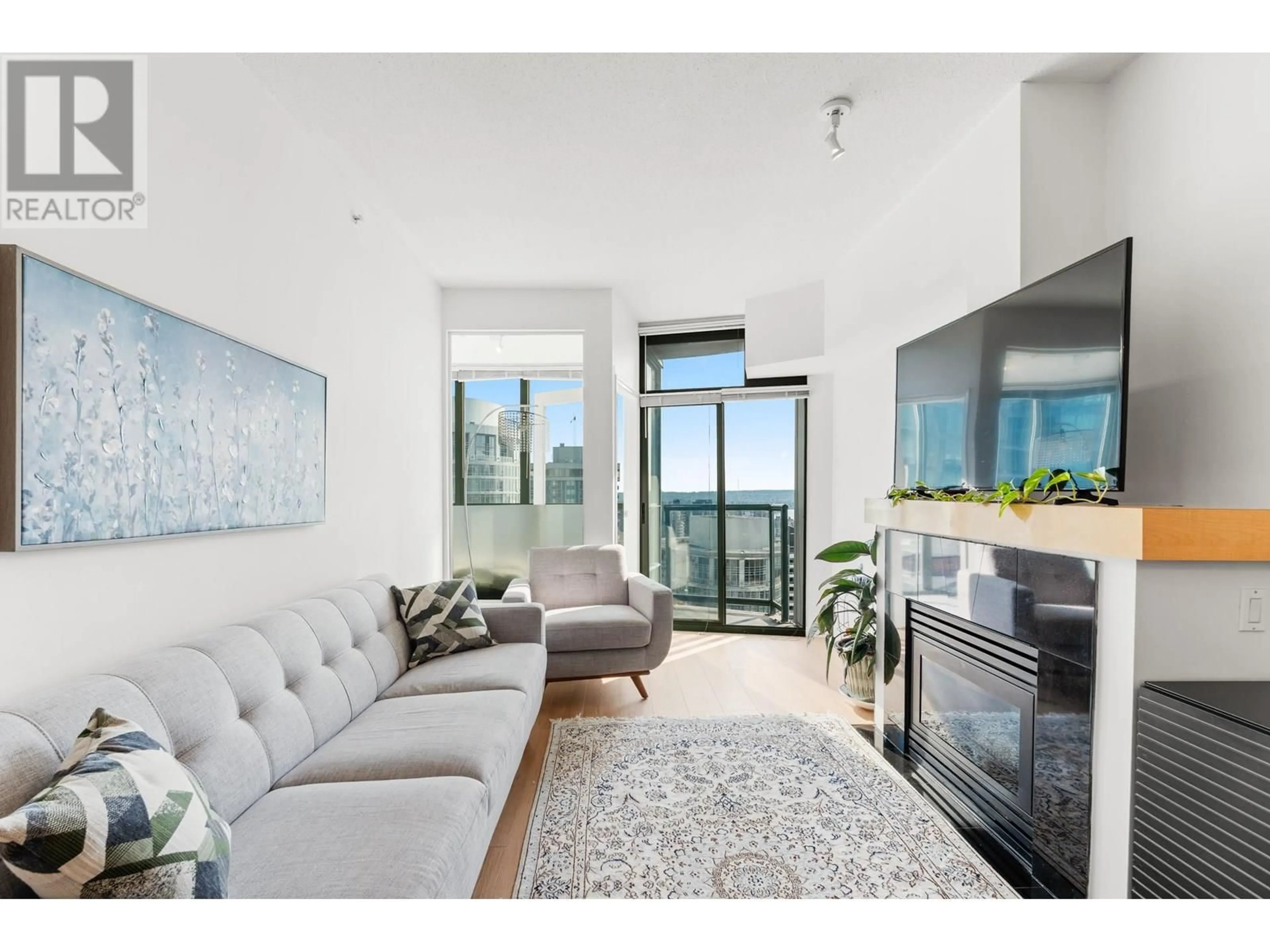 Living room with furniture, unknown for 3103 - 1239 GEORGIA STREET, Vancouver British Columbia V6E4R8
