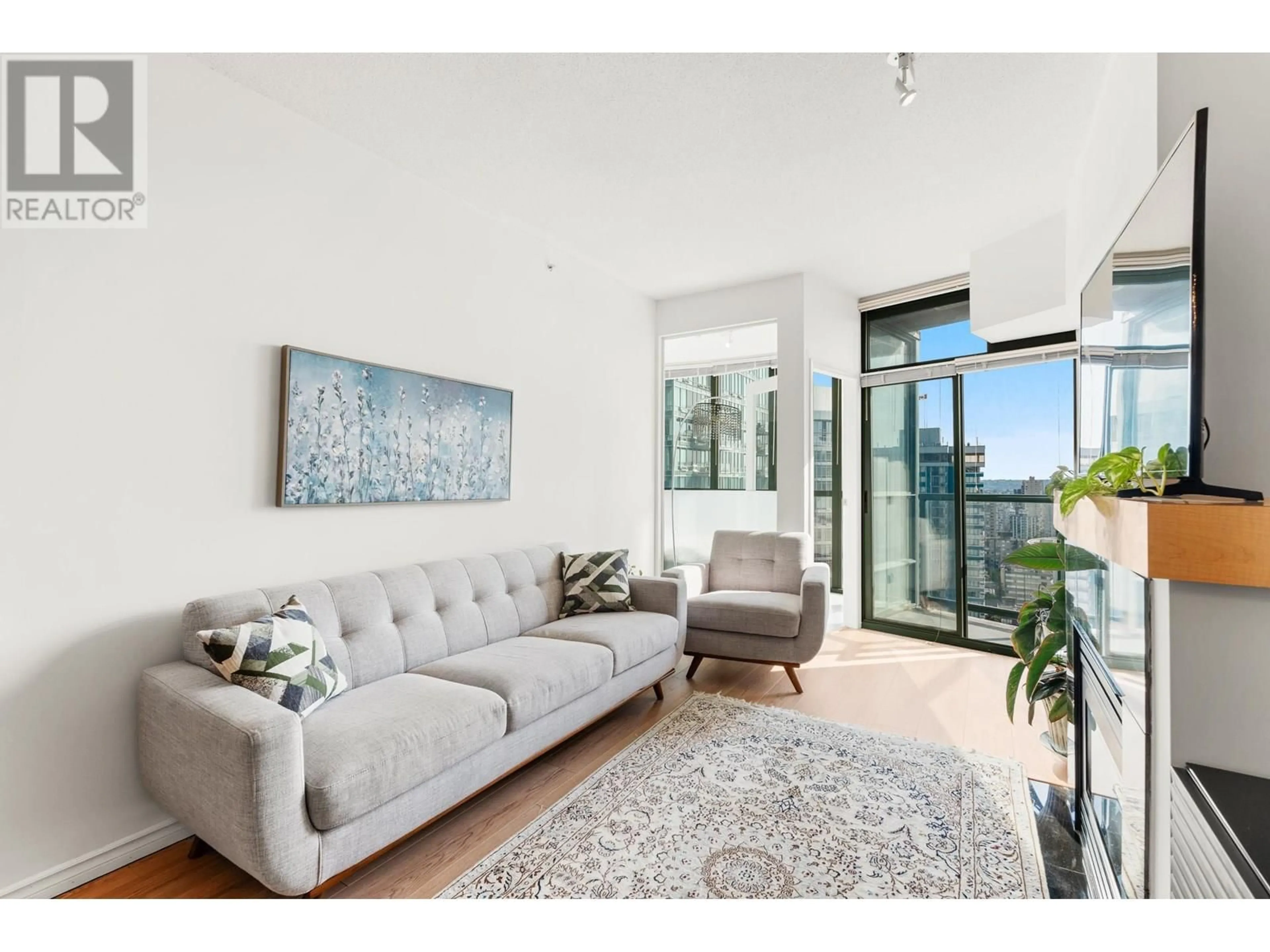 Living room with furniture, unknown for 3103 - 1239 GEORGIA STREET, Vancouver British Columbia V6E4R8