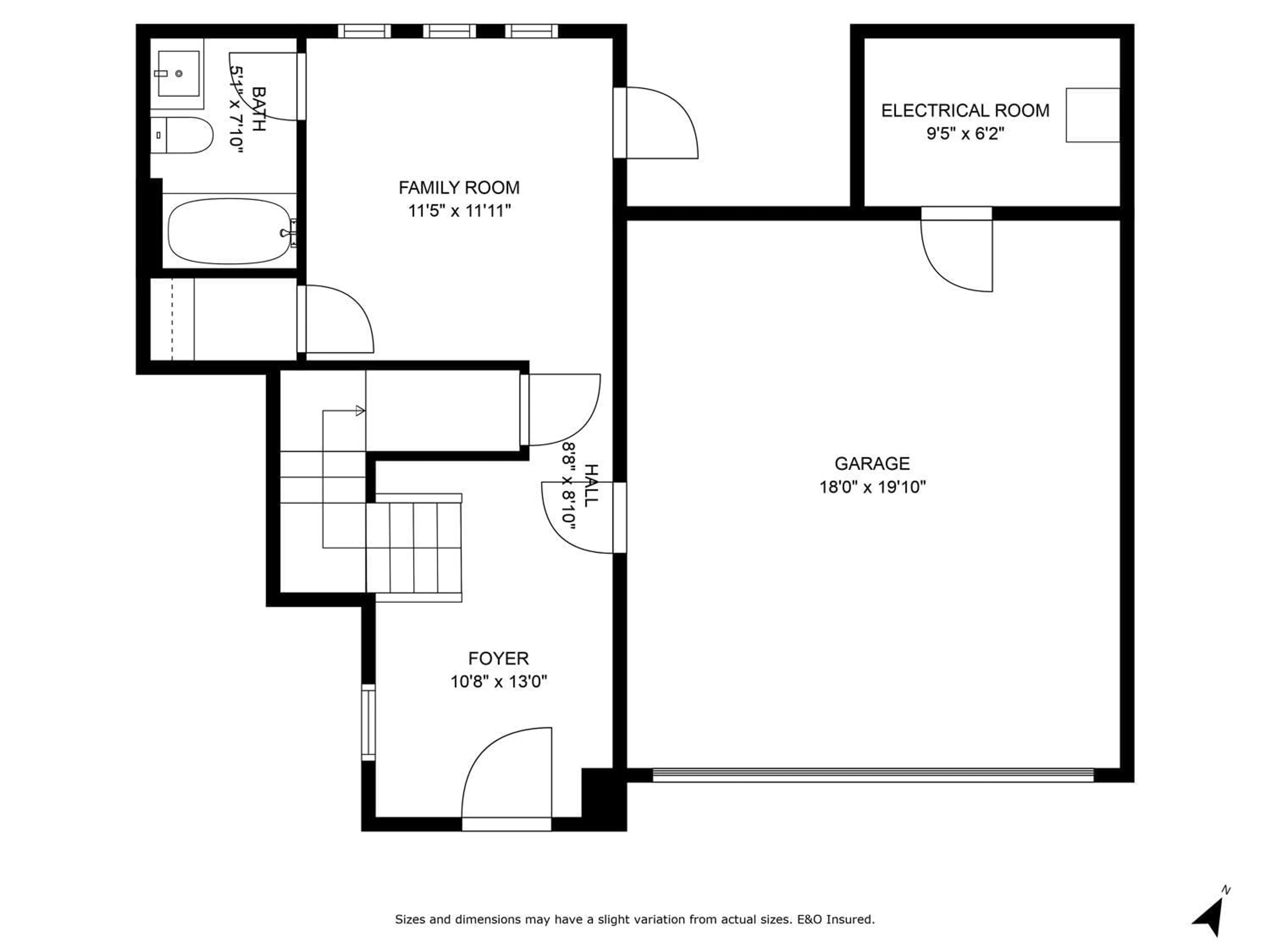 Floor plan for 8 - 9603 BROADWAY STREET, Chilliwack British Columbia V2P5T7