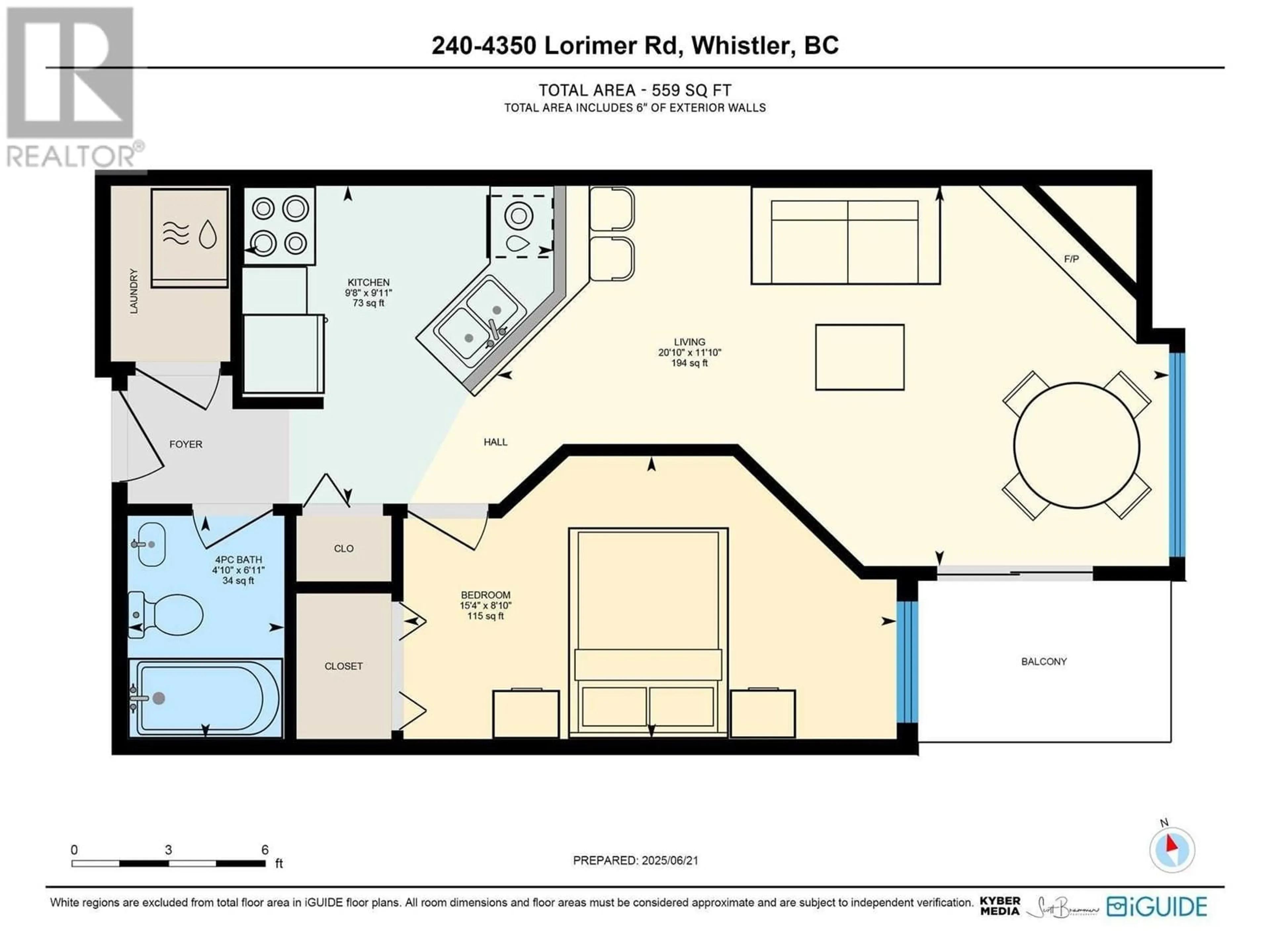 Floor plan for 240 - 4350 LORIMER ROAD, Whistler British Columbia V8E1A5