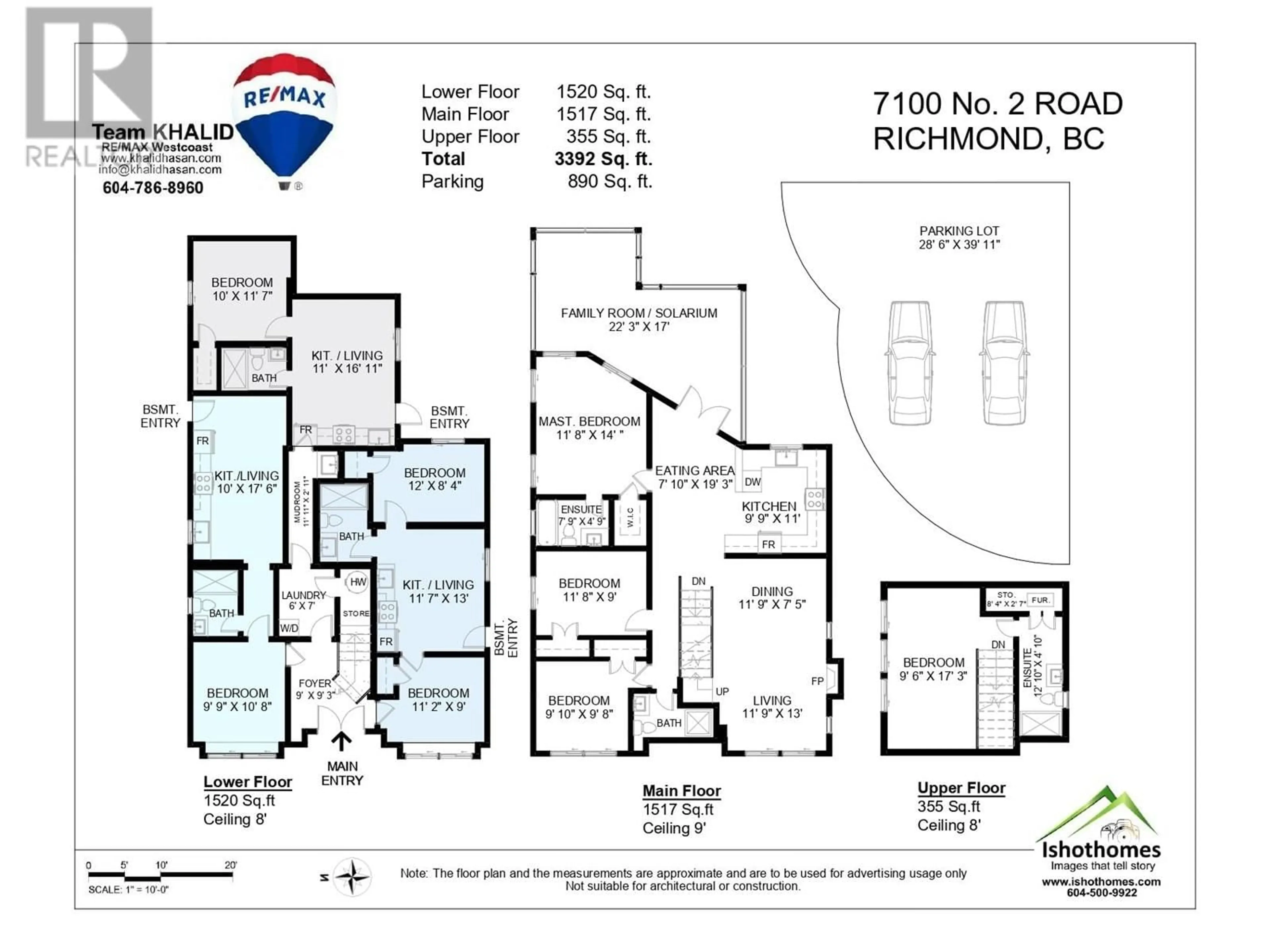 Floor plan for 7100 NO. 2 ROAD, Richmond British Columbia V7C3L6