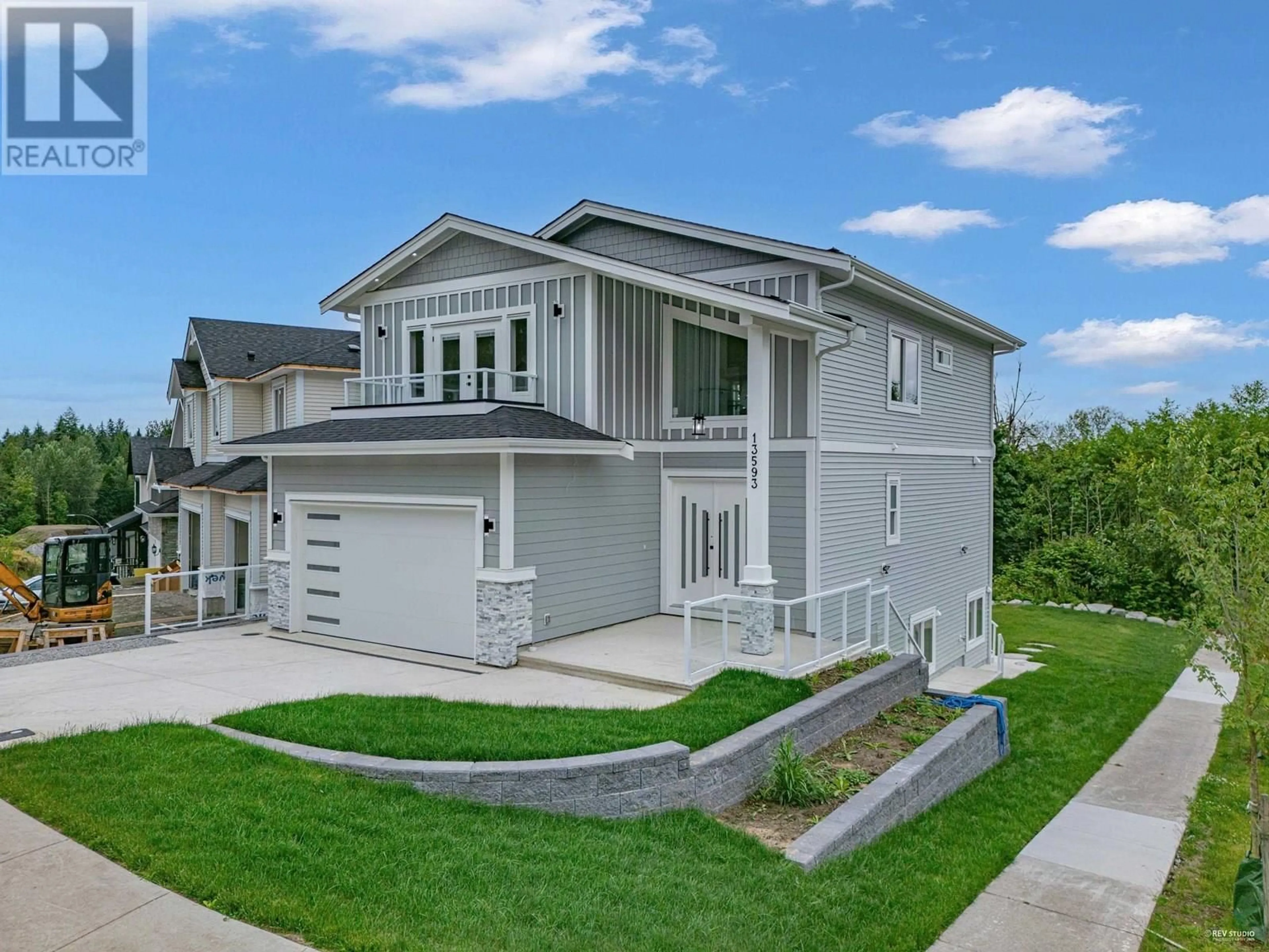 Home with vinyl exterior material, street for 13593 BIRDTAIL DRIVE, Maple Ridge British Columbia V4R0J2