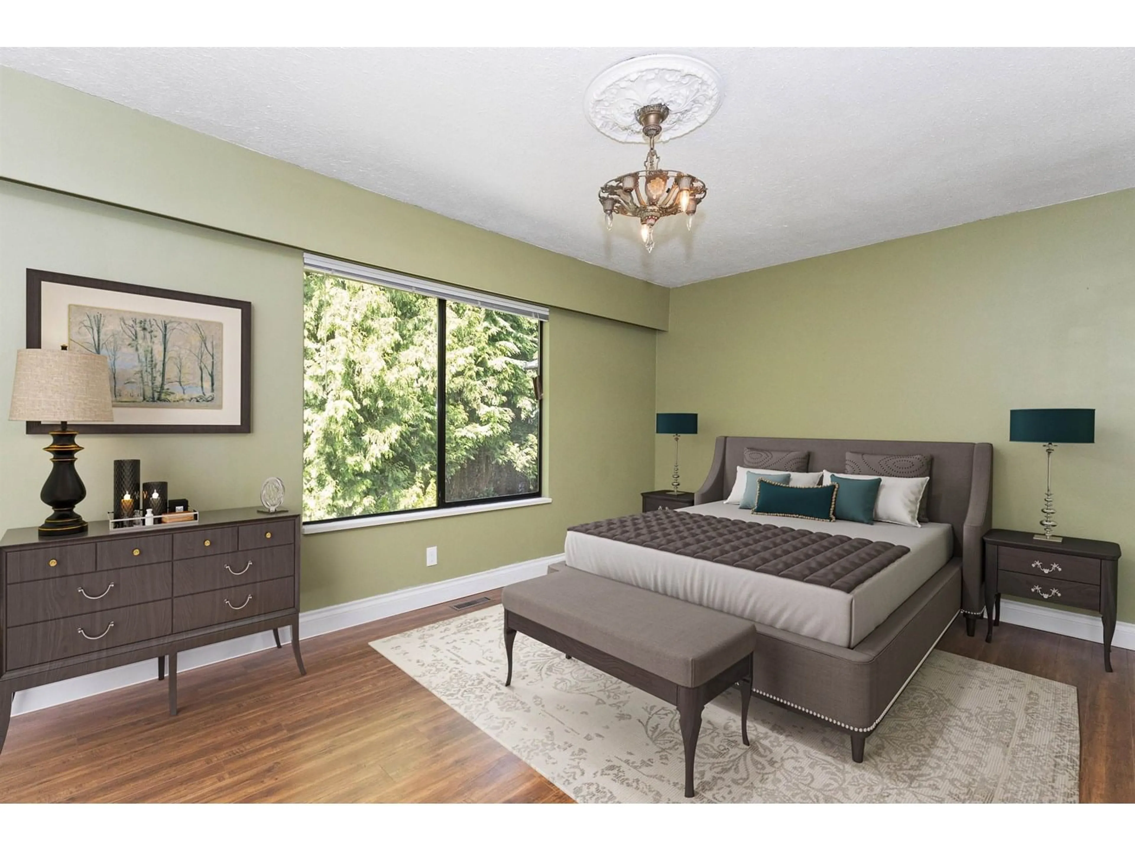 Bedroom with bed, unknown for 20813 47, Langley British Columbia V3A7E2