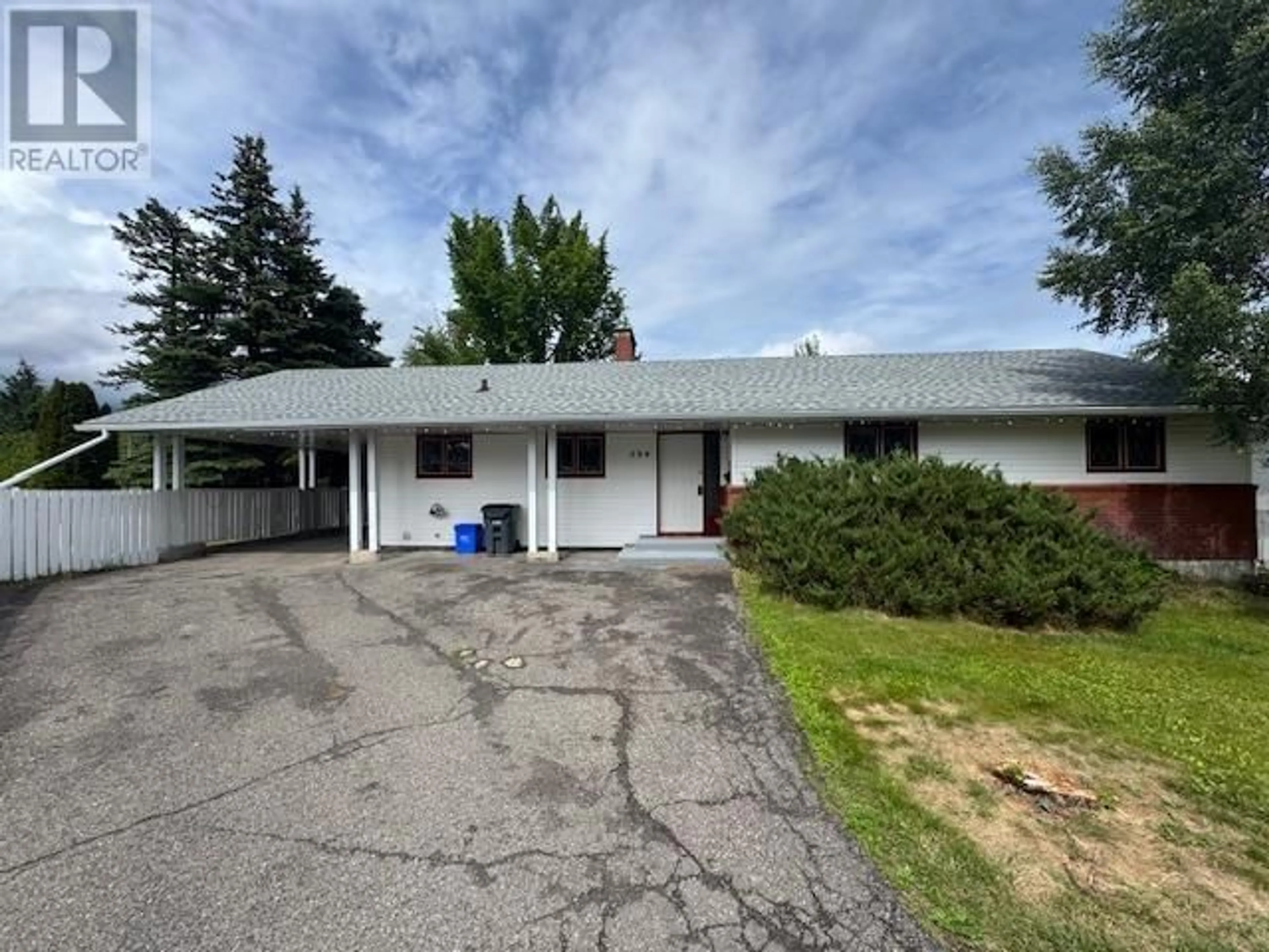 Home with vinyl exterior material, street for 204 MCQUEEN CRESCENT, Prince George British Columbia V2M4R9