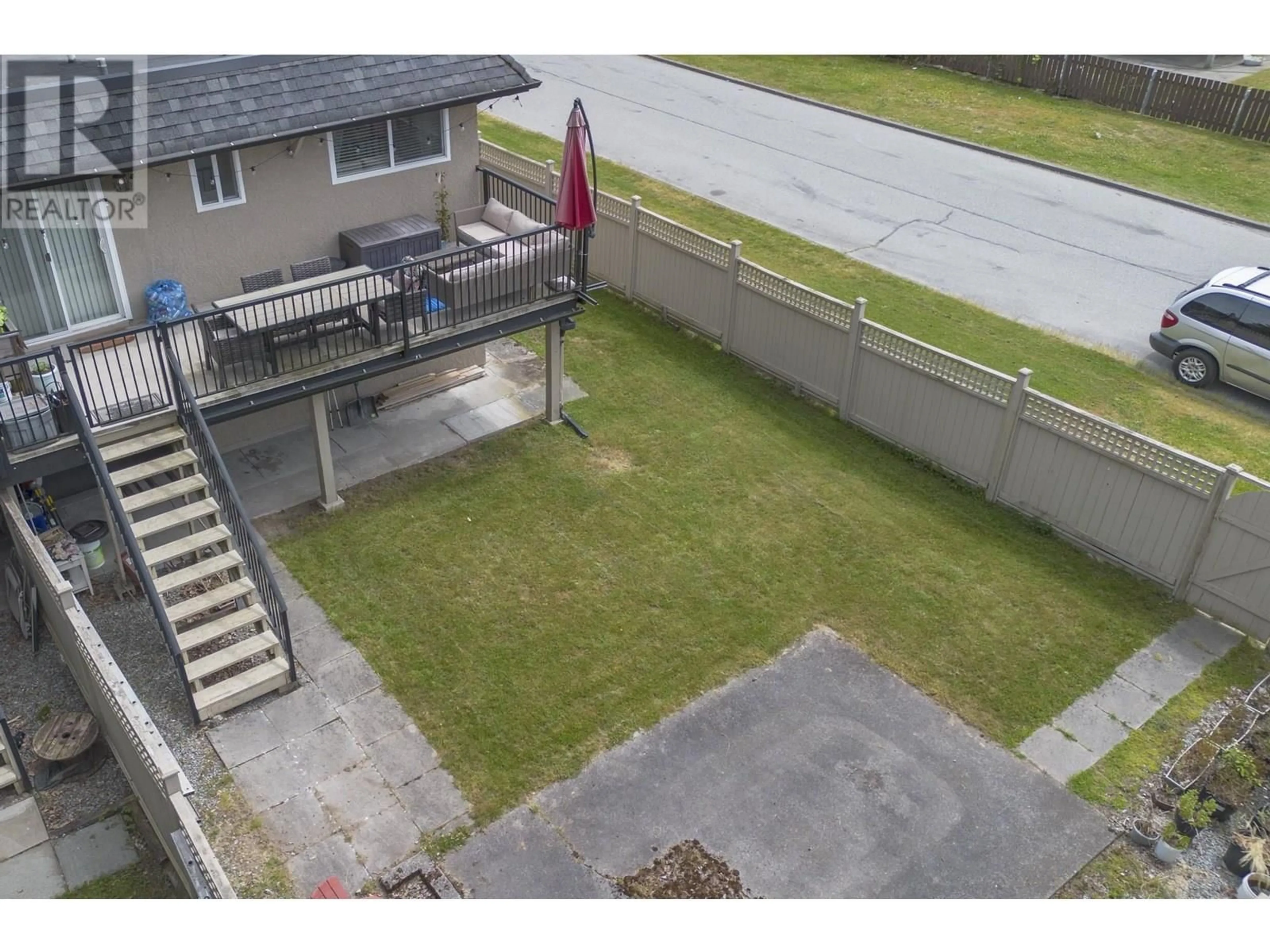 A pic from outside/outdoor area/front of a property/back of a property/a pic from drone, street for 3421 EDINBURGH STREET, Port Coquitlam British Columbia V3B4K4