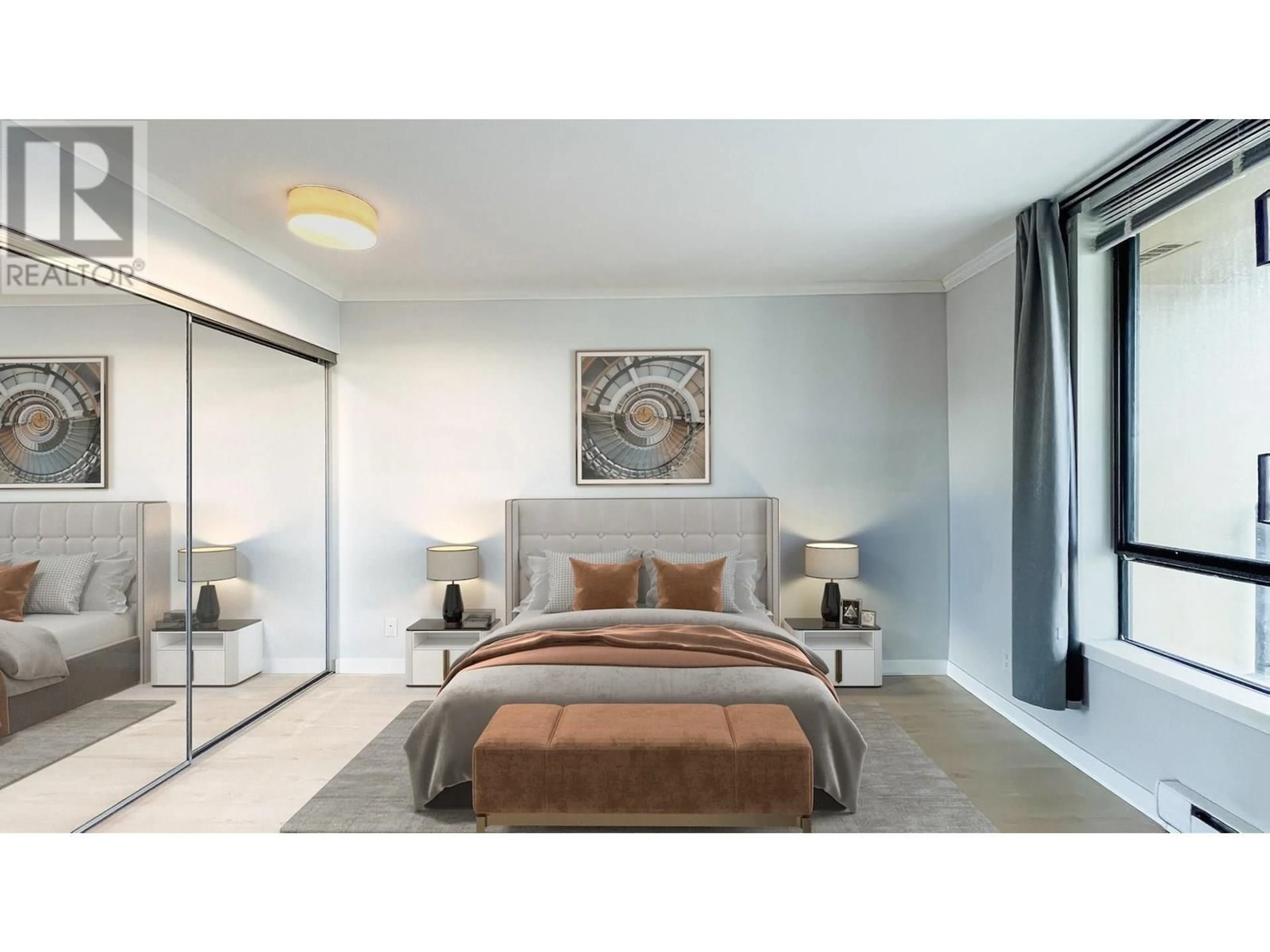 Bedroom with bed, unknown for 913 - 7831 WESTMINSTER HIGHWAY, Richmond British Columbia V6X4J4