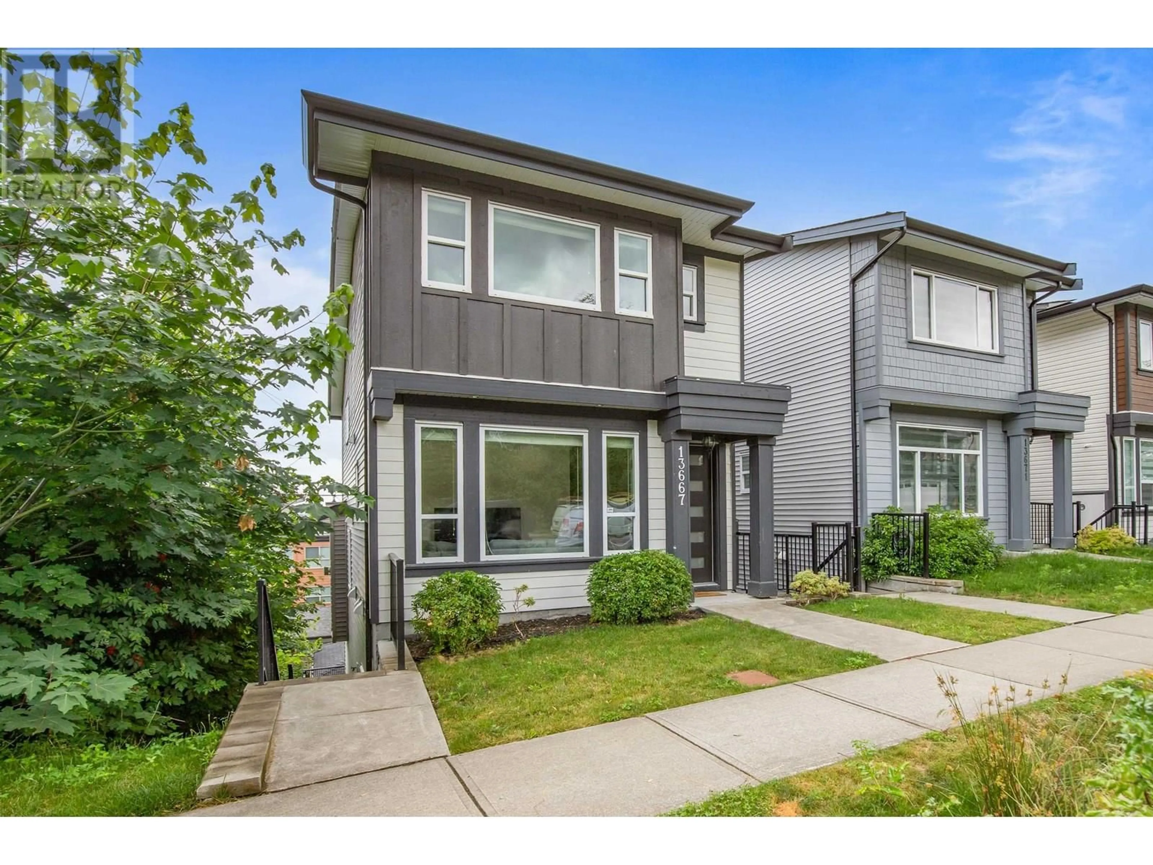 Home with vinyl exterior material, street for 13667 232A STREET, Maple Ridge British Columbia V4R0H1