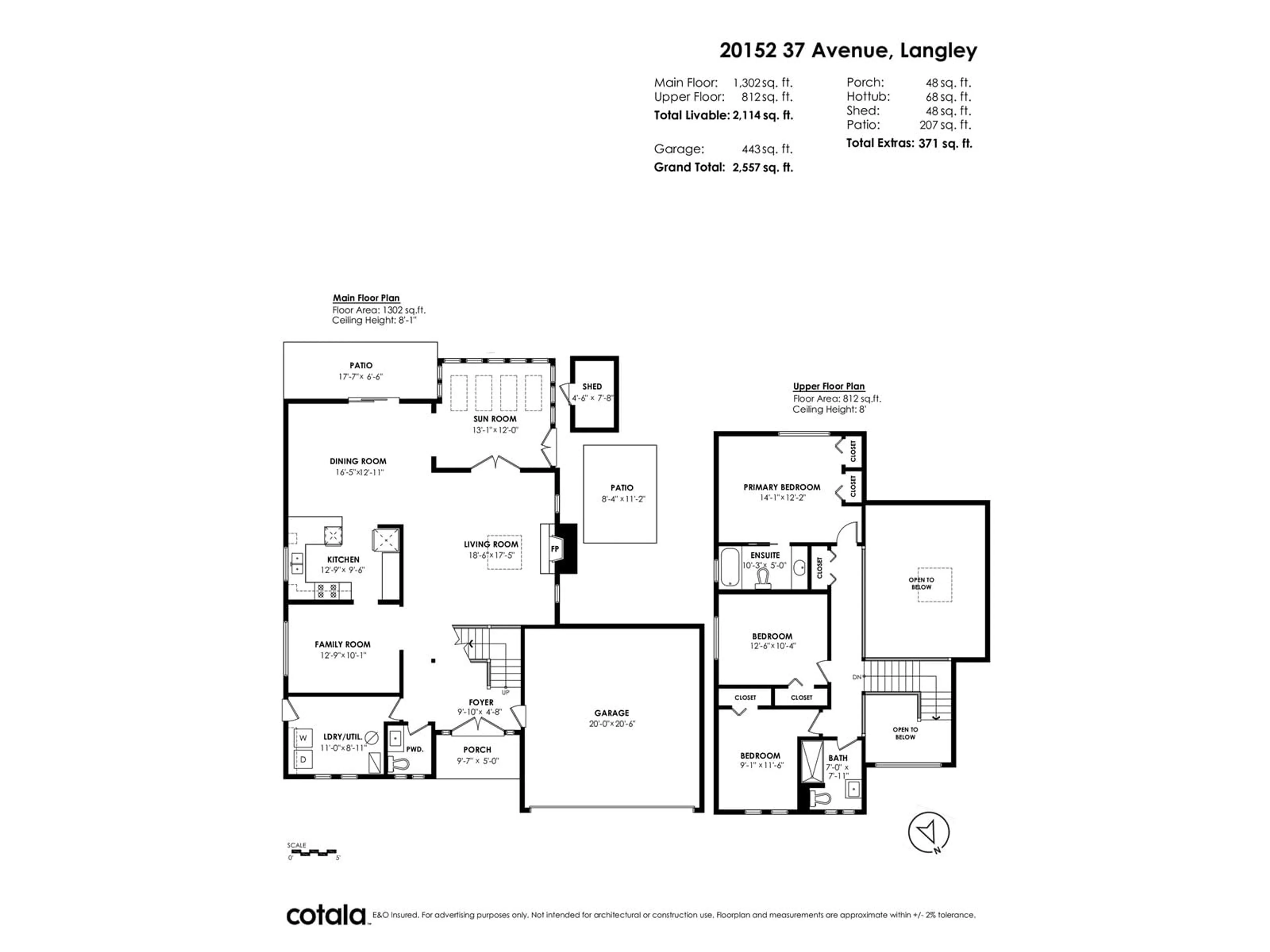 Floor plan for 20152 37, Langley British Columbia V3A7K5