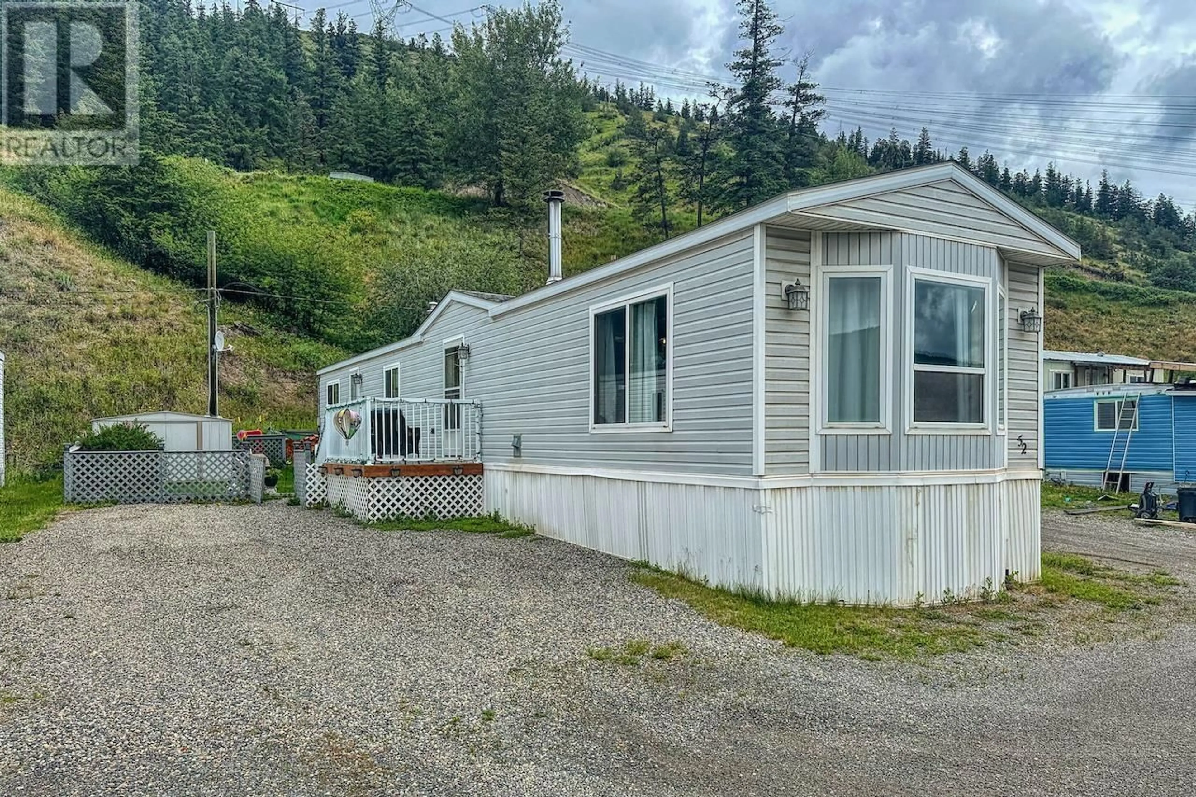 Home with vinyl exterior material, mountain view for 52 - 560 SODA CREEK ROAD, Williams Lake British Columbia V2G5E6