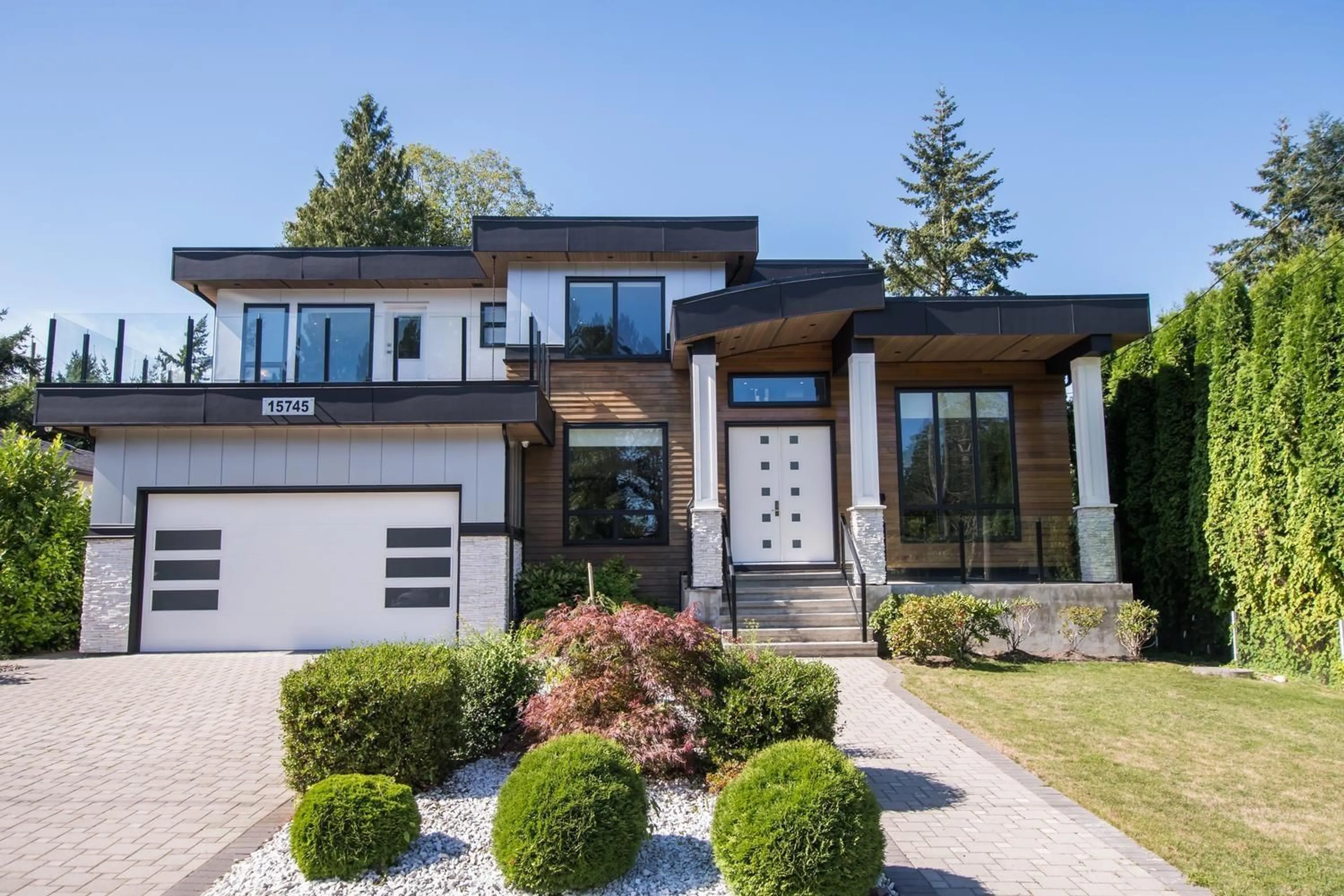 Home with brick exterior material, street for 15745 MCBETH, Surrey British Columbia V4A1X9