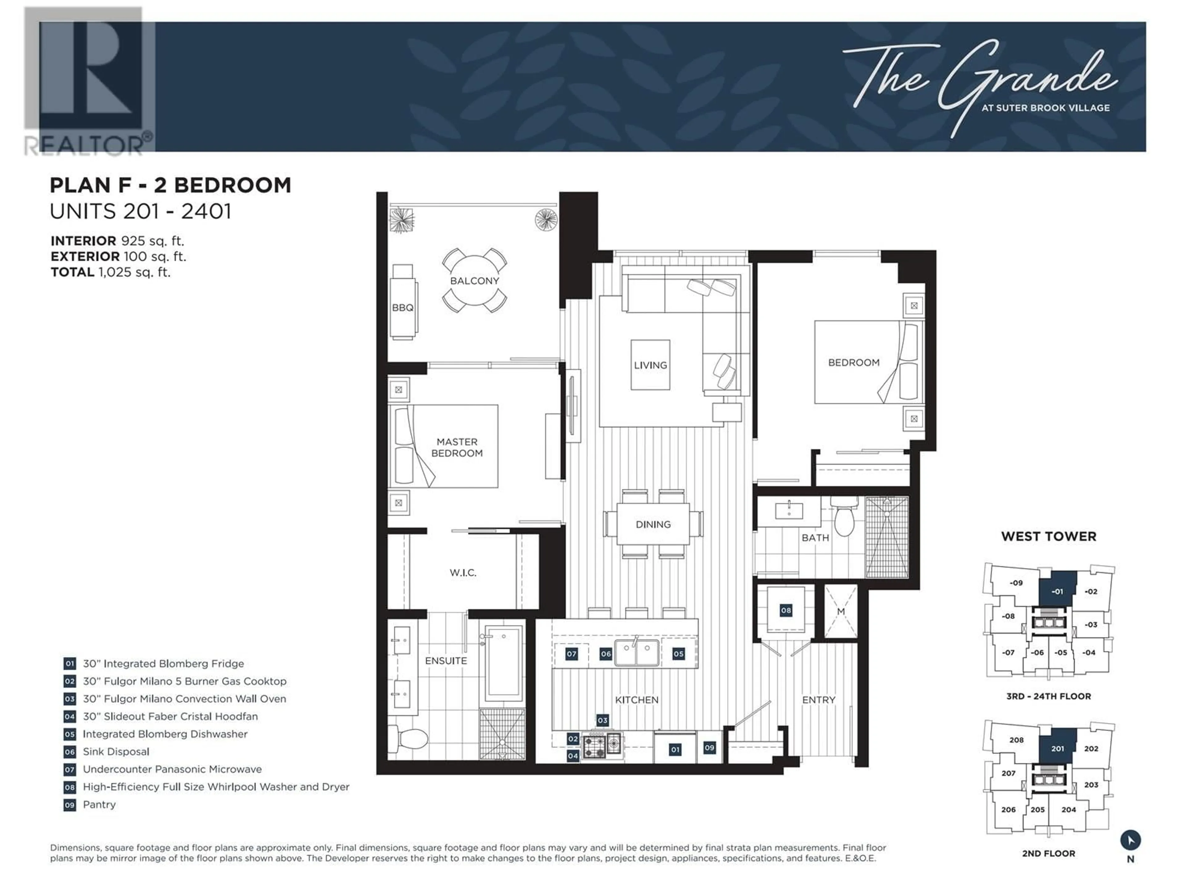 Floor plan for 901 - 305 MORRISSEY ROAD, Port Moody British Columbia V3H0M3
