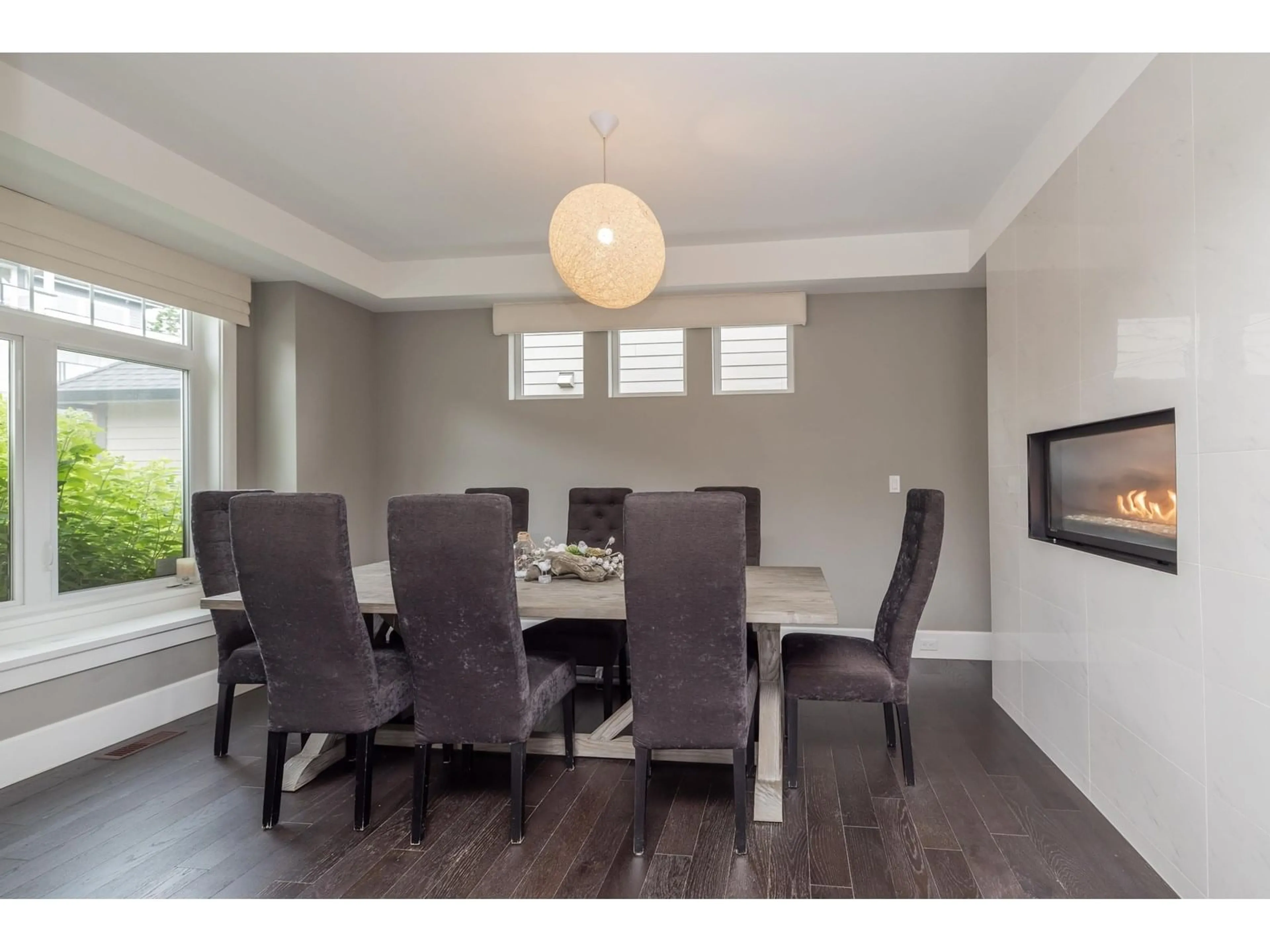 Dining room, wood/laminate floor for 7 - 24455 61, Langley British Columbia V2Y0R4