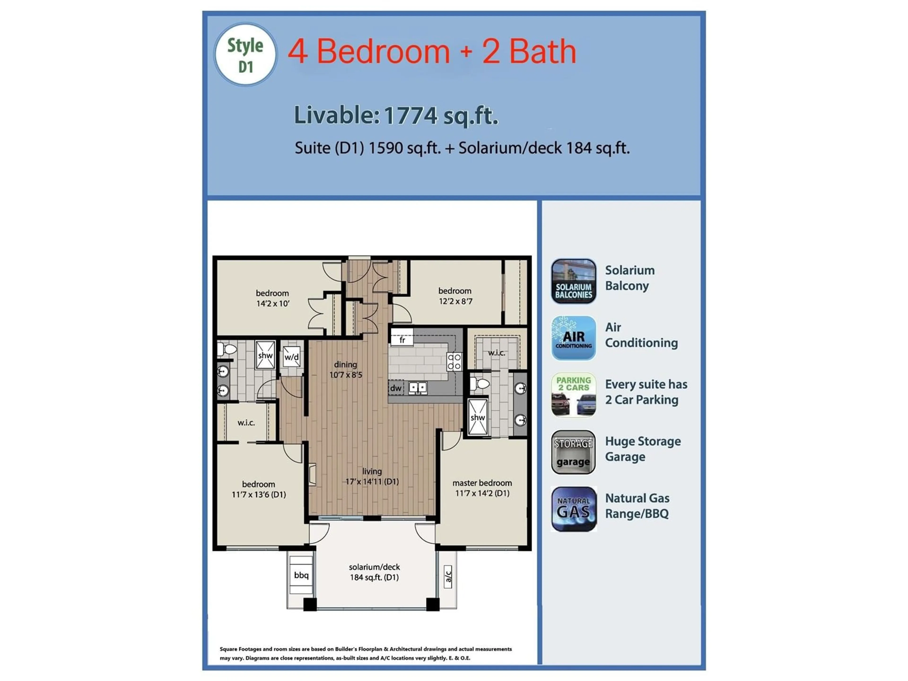 Floor plan for 308 - 8561 203A, Langley British Columbia V2Y3L7