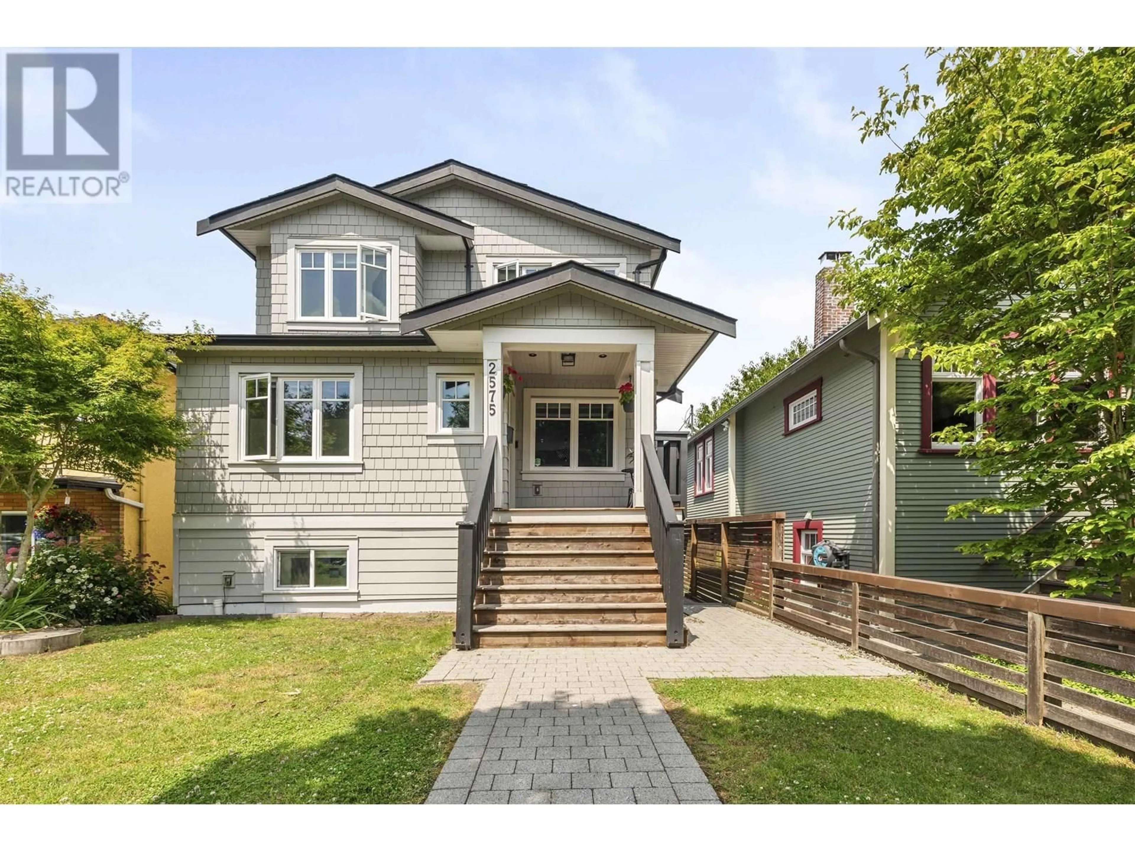 Home with brick exterior material, street for 2575 NAPIER STREET, Vancouver British Columbia V5K2W4