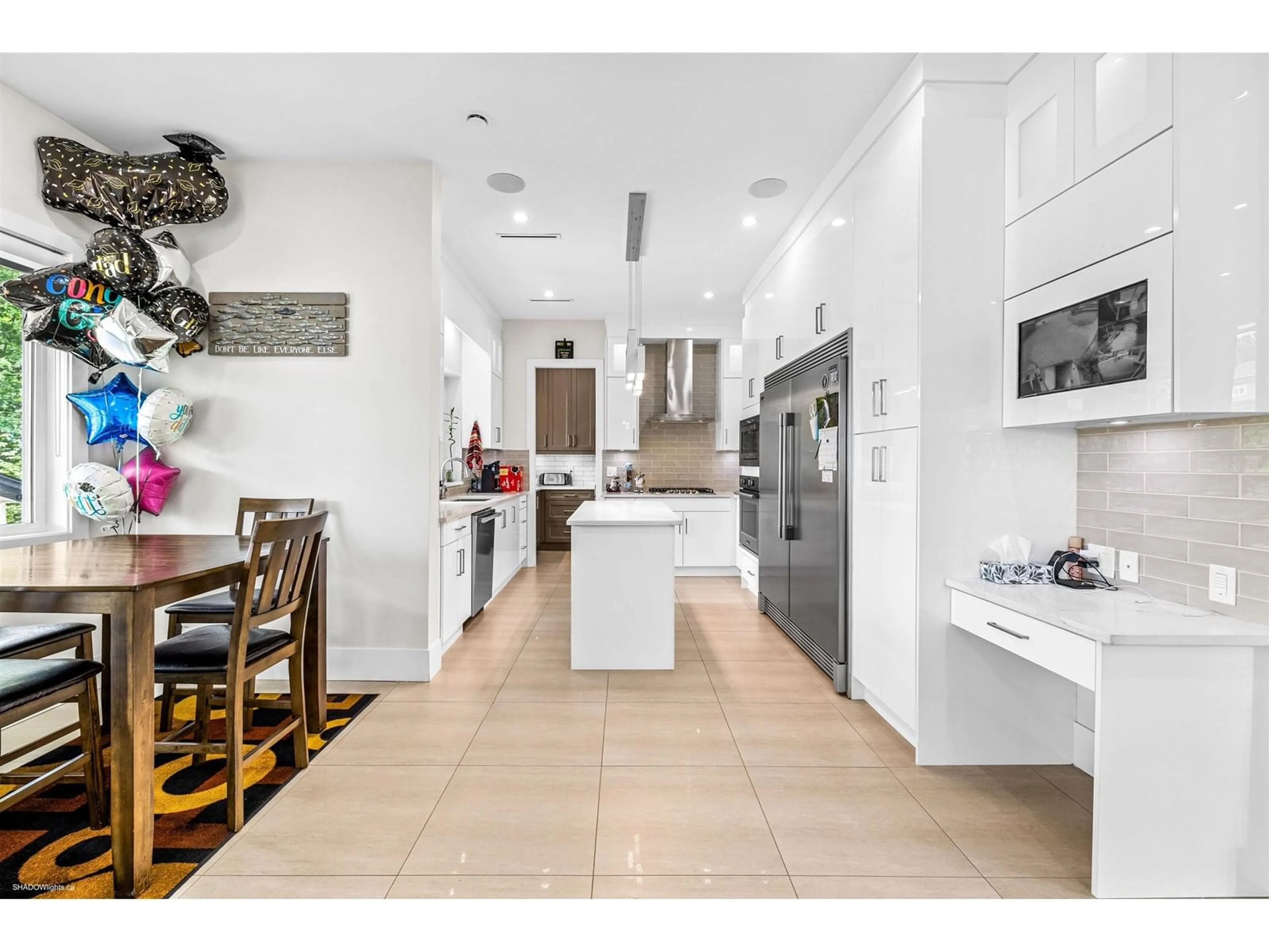 Open concept kitchen, ceramic/tile floor for 8380 166A, Surrey British Columbia V4N6A7