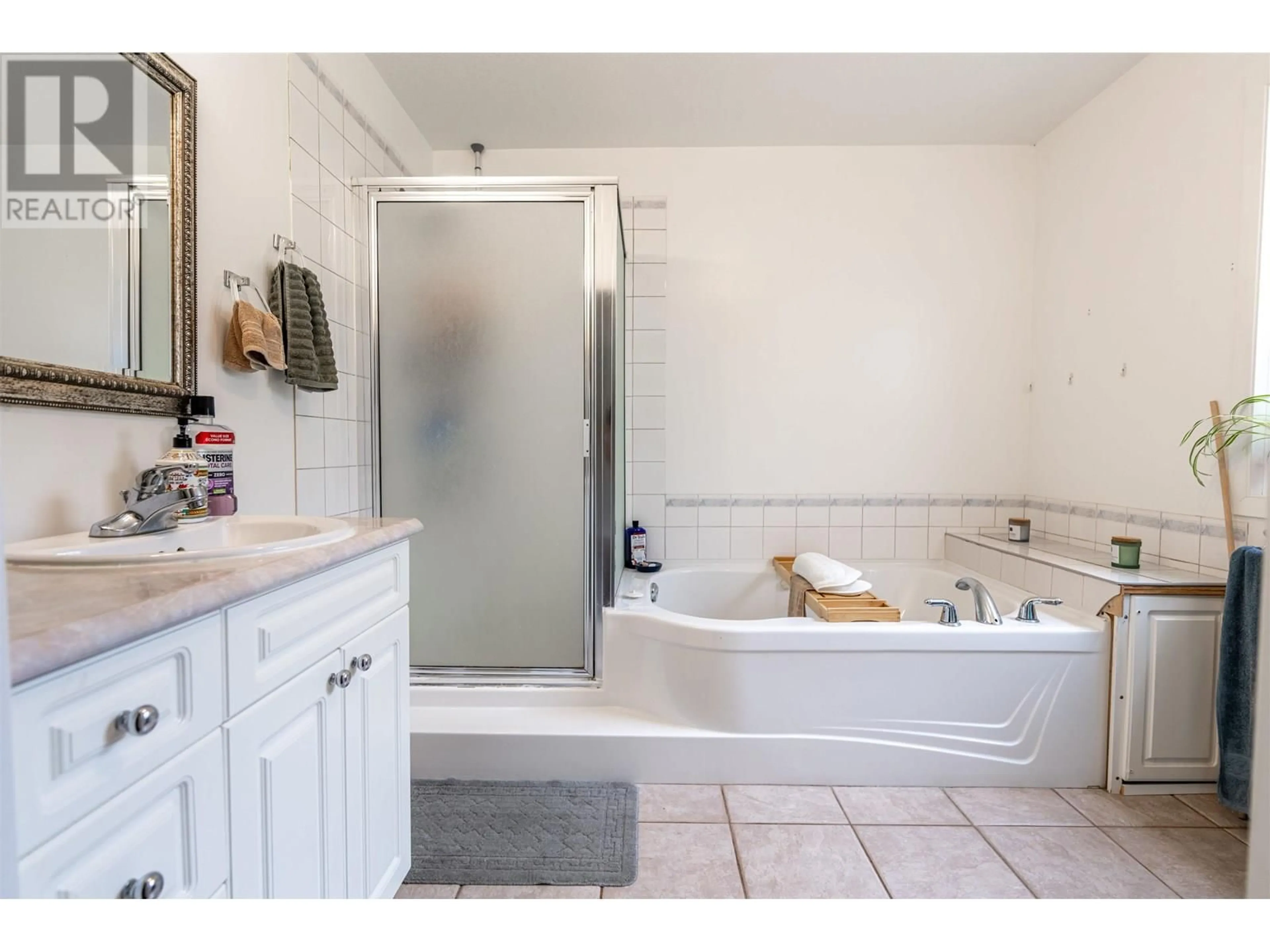 Standard bathroom, ceramic/tile floor for 24660 NESSVIEW ROAD, Prince George British Columbia V2K5M7