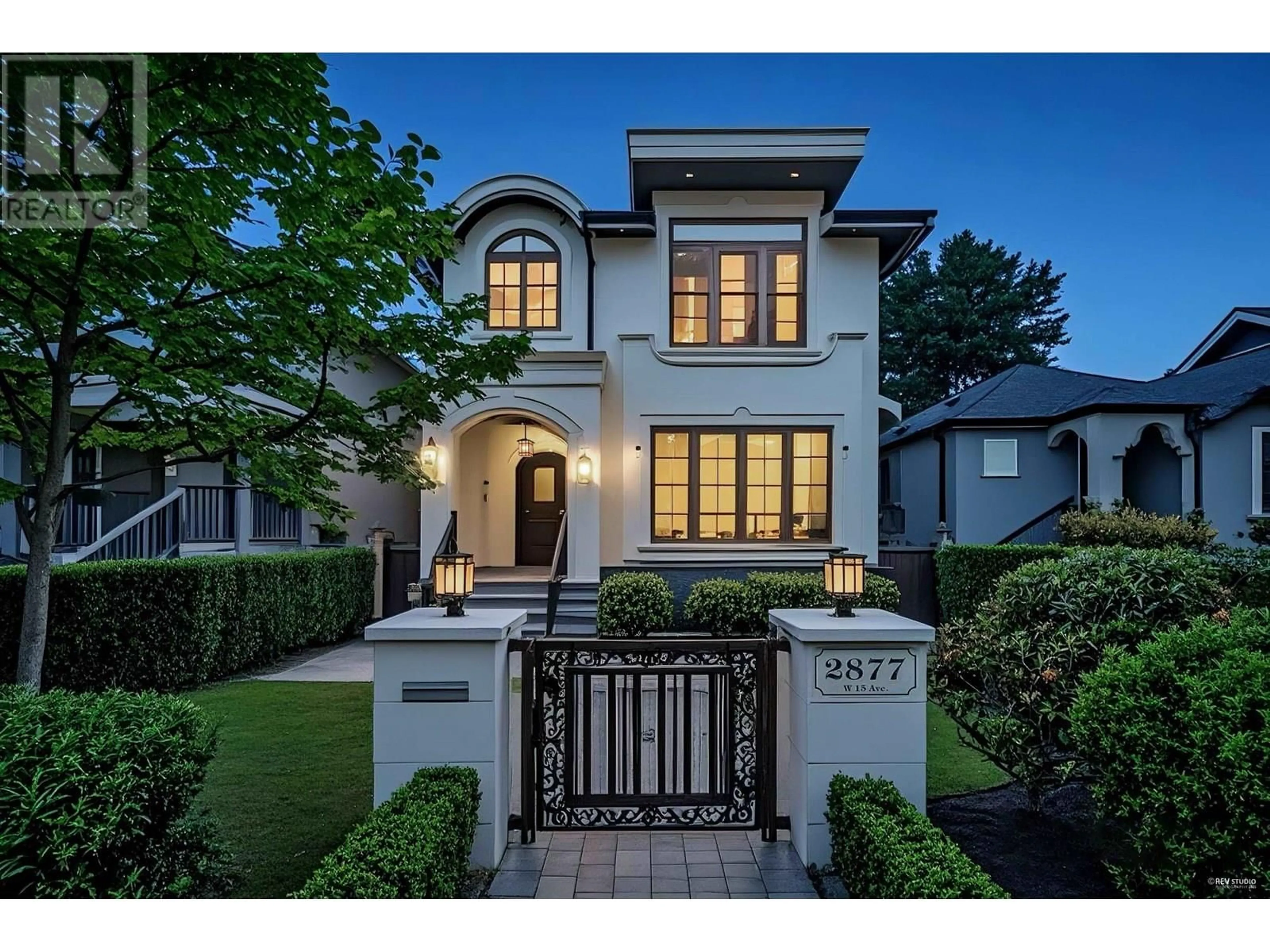 Home with brick exterior material, street for 2877 15TH AVENUE, Vancouver British Columbia V6K3A1