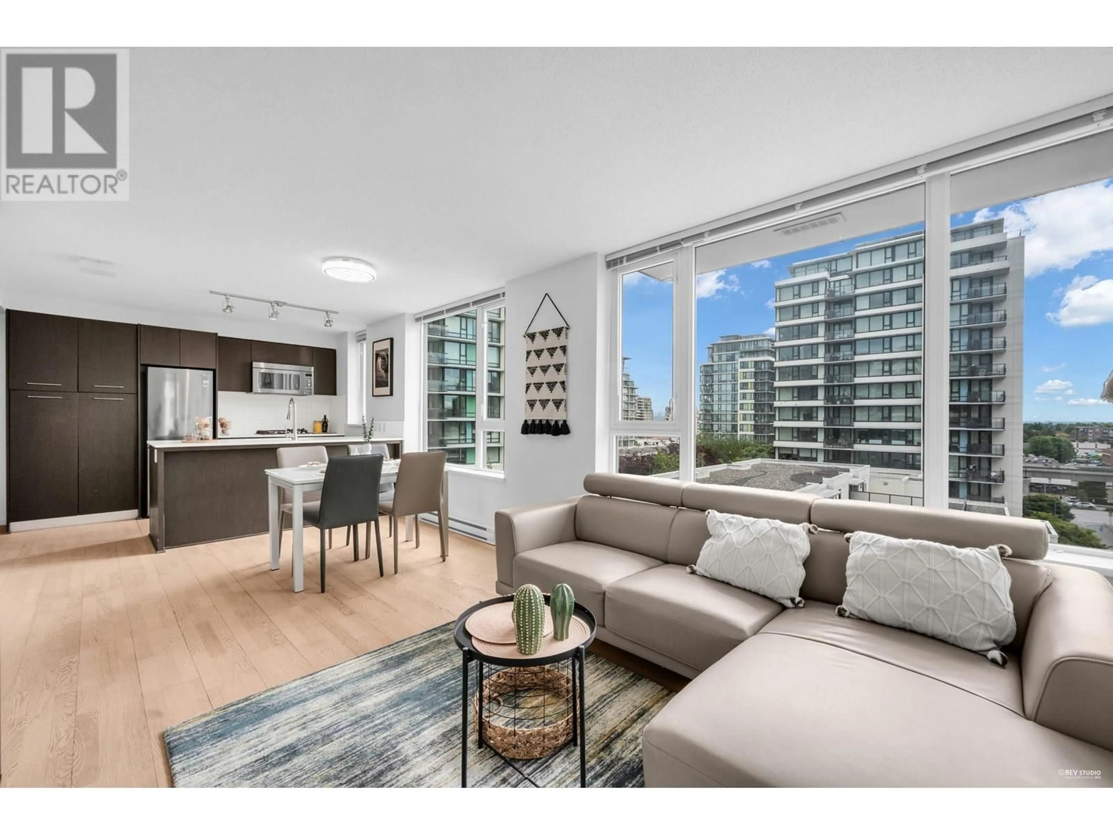 Living room with furniture, unknown for 1012 - 7733 FIRBRIDGE WAY, Richmond British Columbia V6X0M7