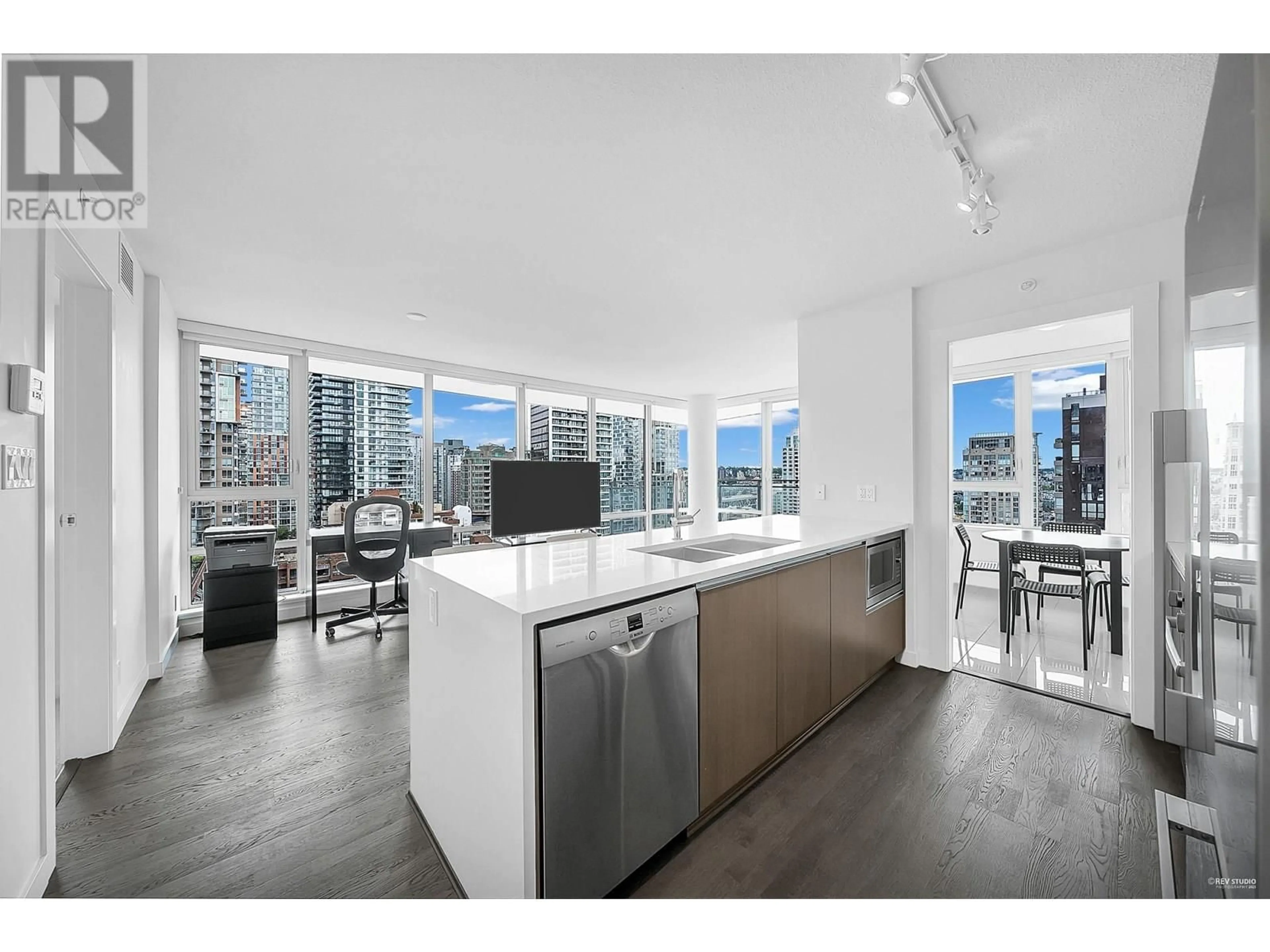 Open concept kitchen, unknown for 1606 - 1009 HARWOOD STREET, Vancouver British Columbia V6E0C2