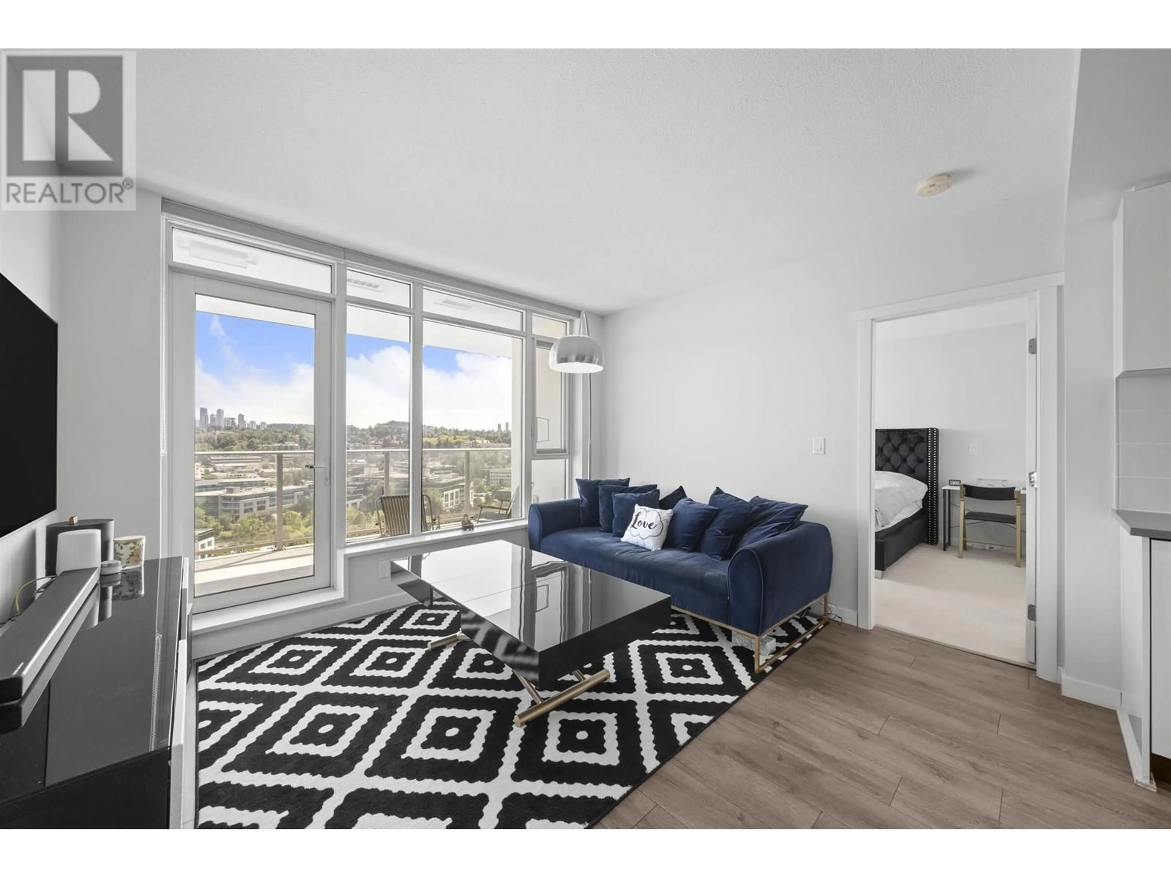 Living room with furniture, unknown for 1702 - 2388 MADISON AVENUE, Burnaby British Columbia V5C0K8