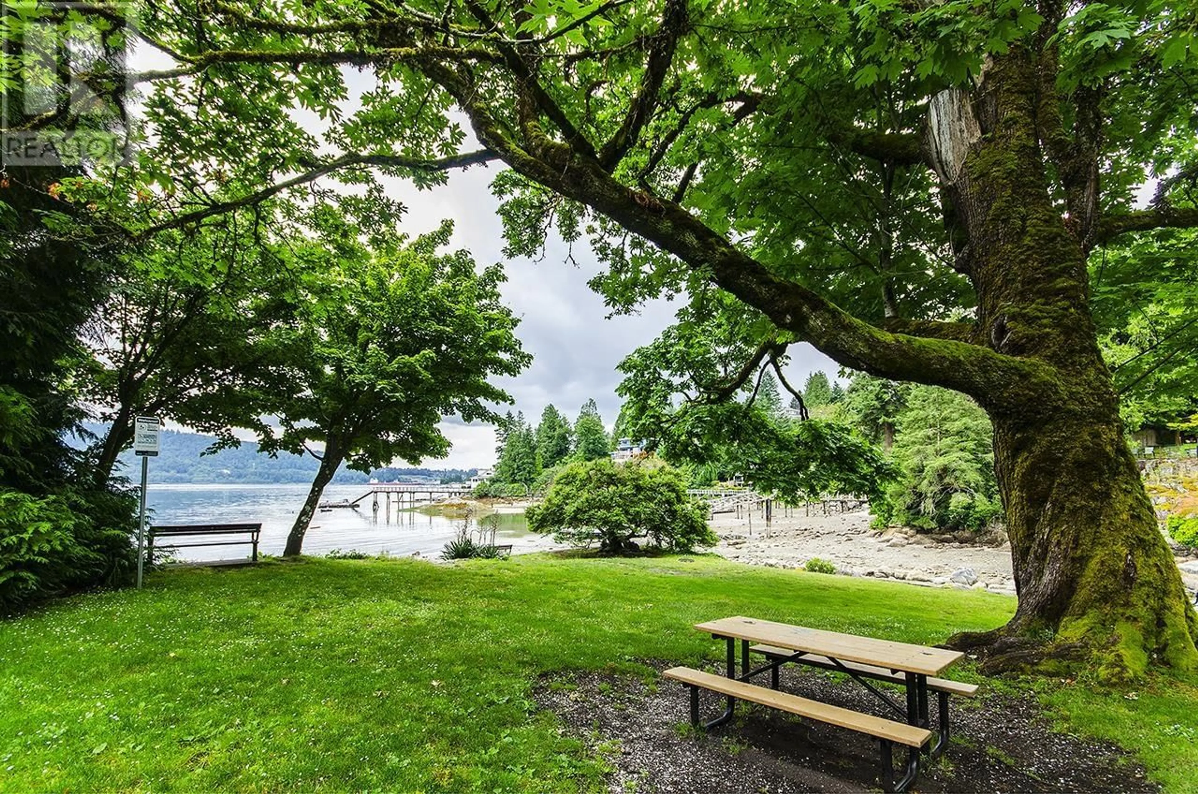 Patio, water/lake/river/ocean view for 4630 STRATHCONA ROAD, North Vancouver British Columbia V7G1G3