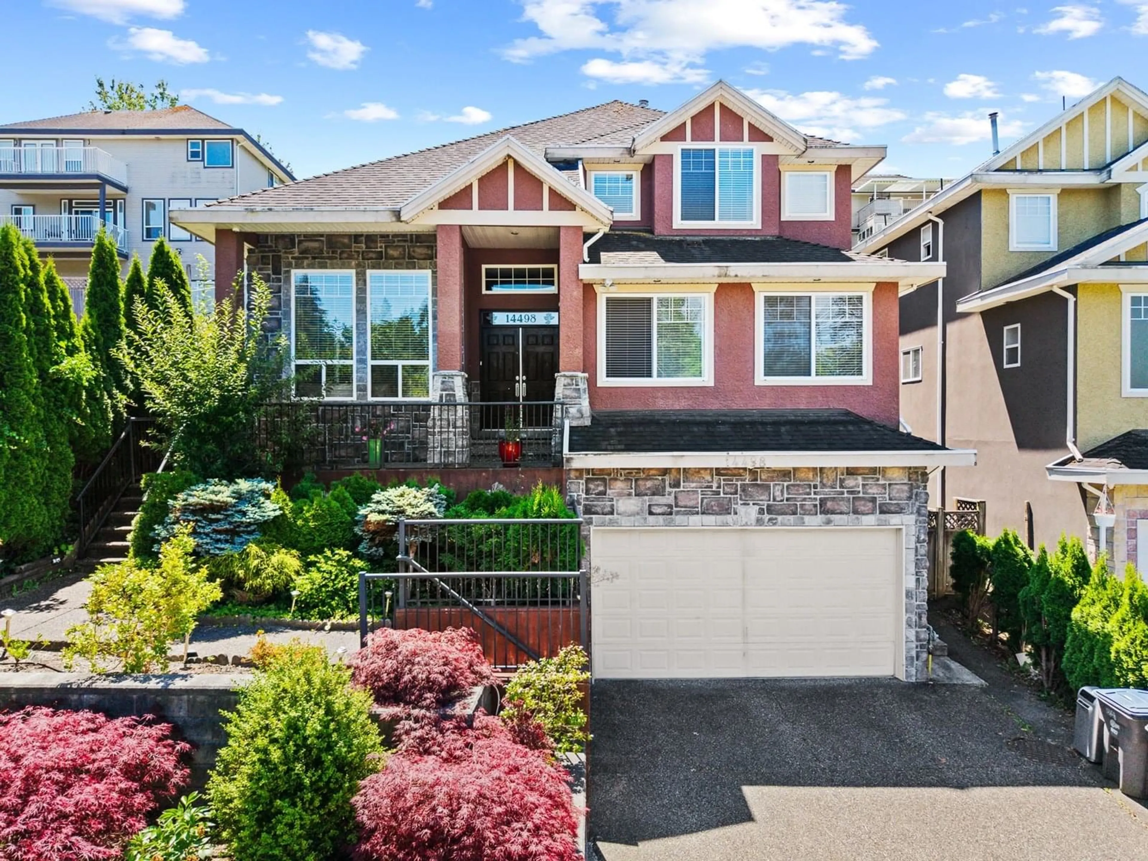 Home with brick exterior material, street for 14498 78, Surrey British Columbia V3S9C5
