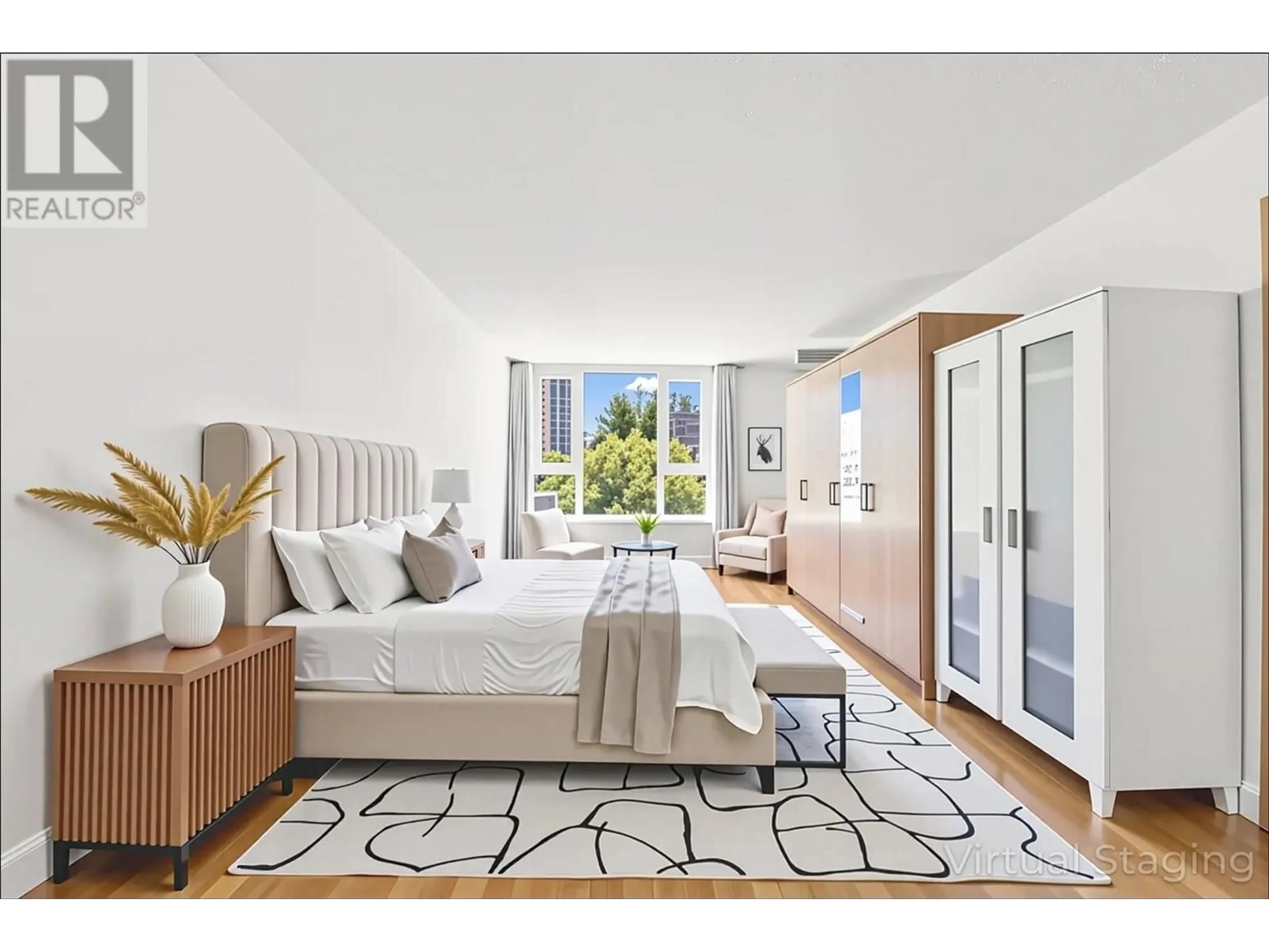 Bedroom with bed, unknown for 701 - 5790 PATTERSON AVENUE, Burnaby British Columbia V5H4H6