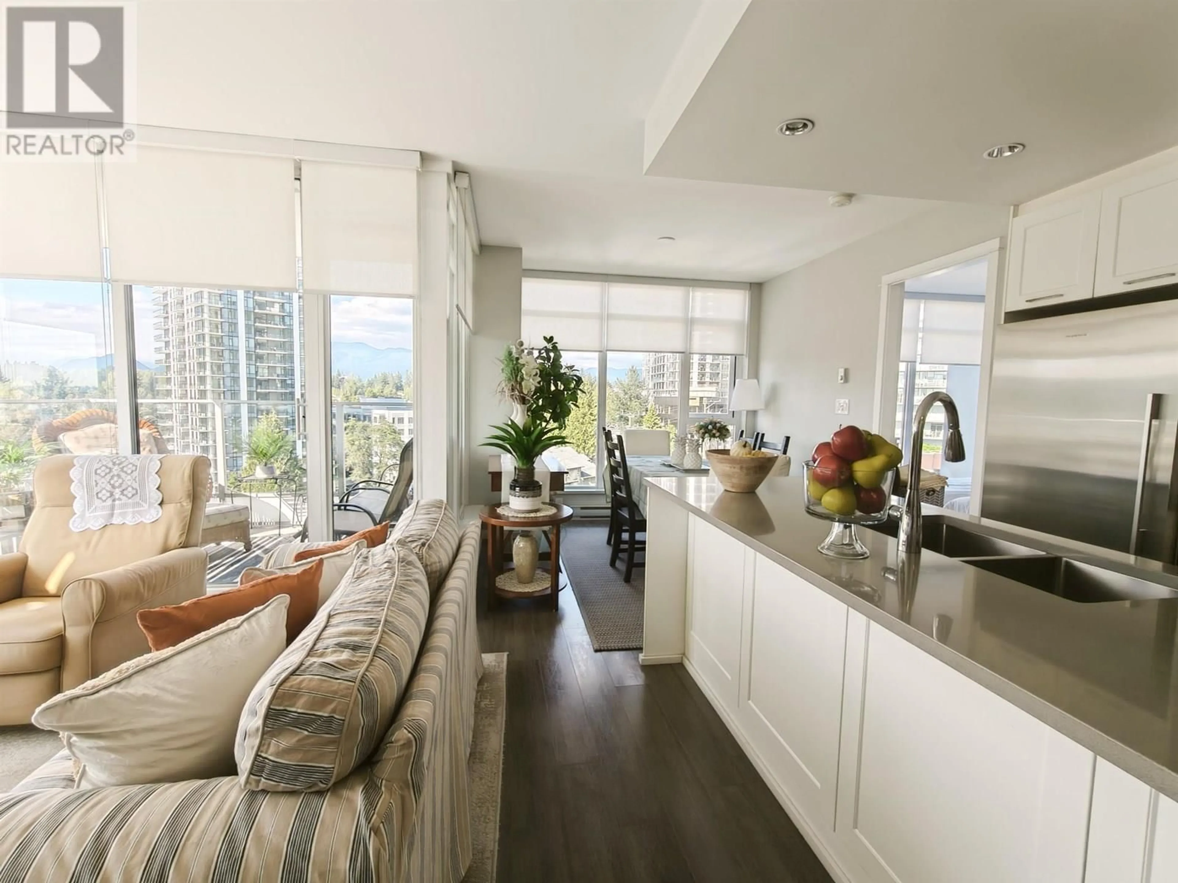 Open concept kitchen, unknown for 1005 - 520 COMO LAKE AVENUE, Coquitlam British Columbia V3J0E8