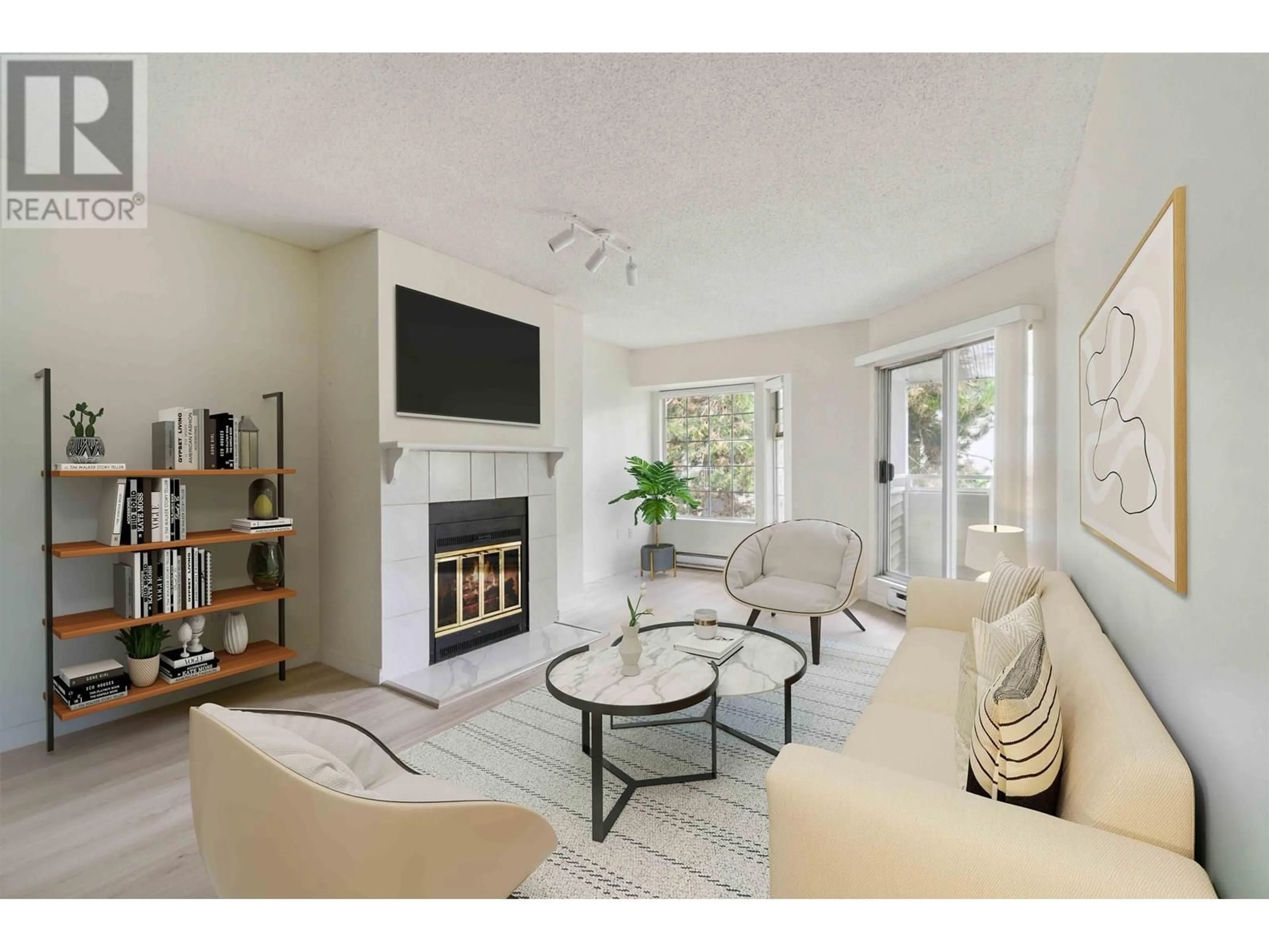 Living room with furniture, unknown for 218 - 7591 MOFFATT ROAD, Richmond British Columbia V6Y3N2