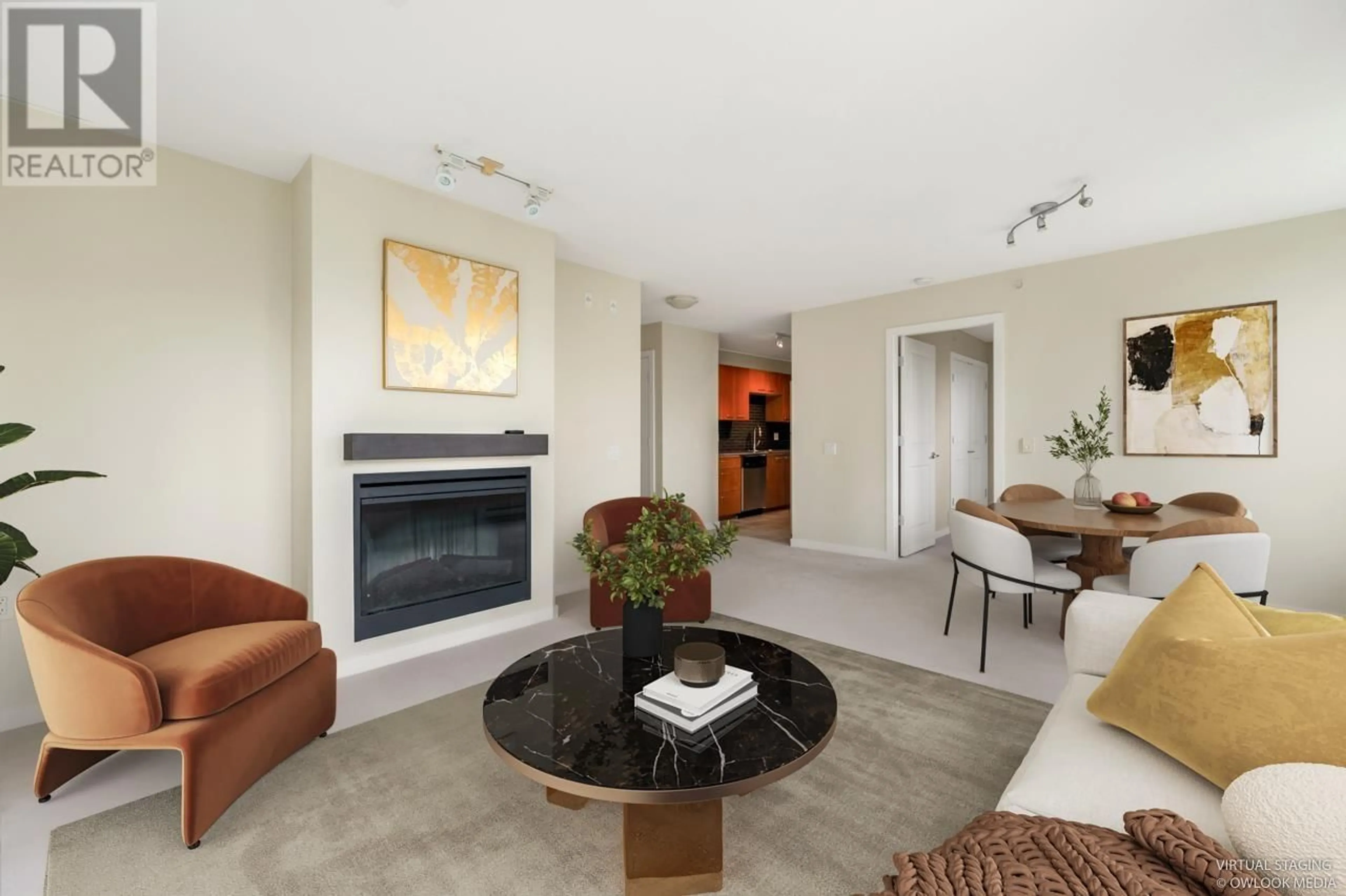 Living room with furniture, unknown for 501 - 4333 CENTRAL BLVD WAY, Burnaby British Columbia V5H4W8