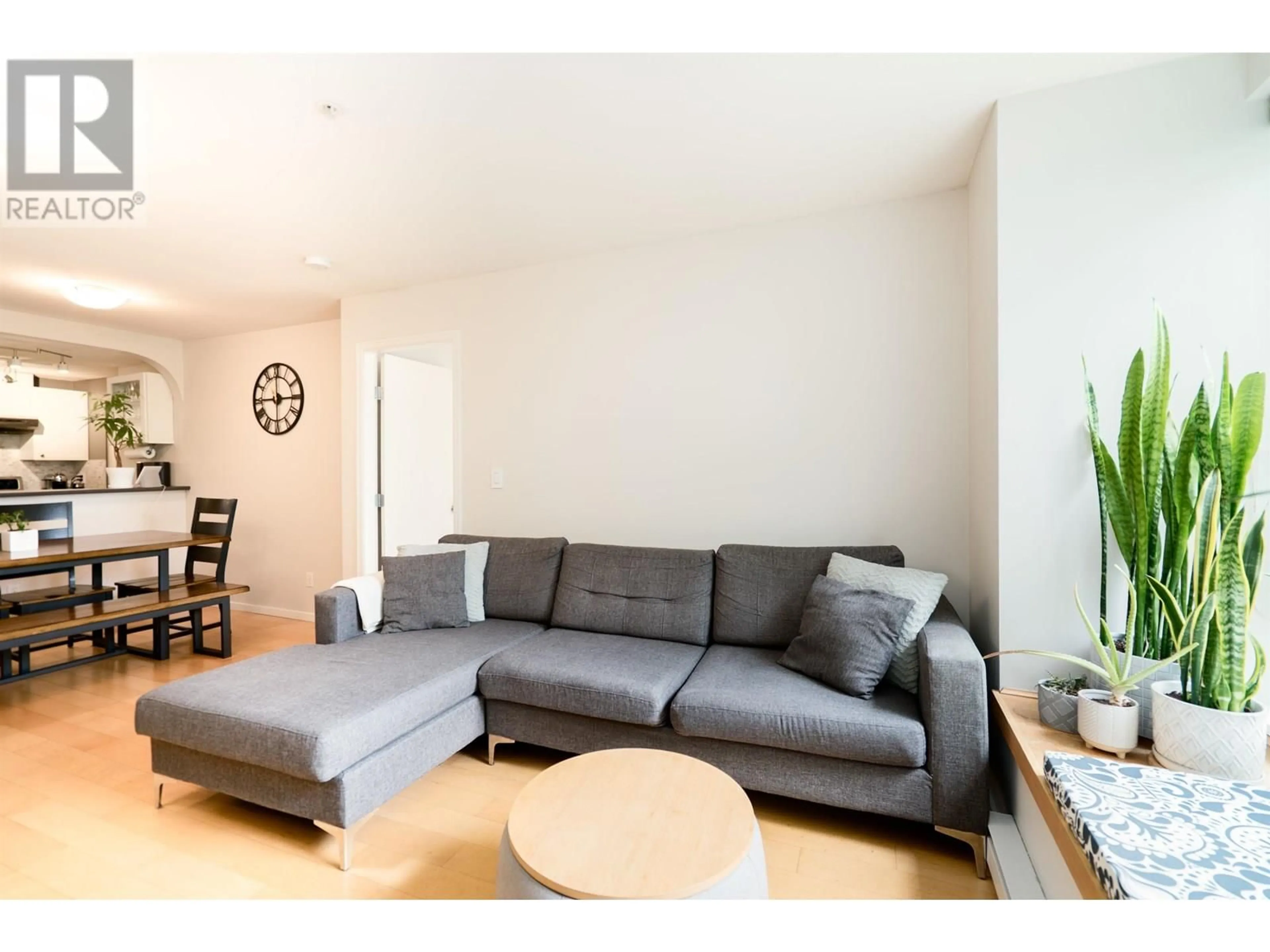 Living room with furniture, unknown for 202 - 6833 VILLAGE, Burnaby British Columbia V5E4M1