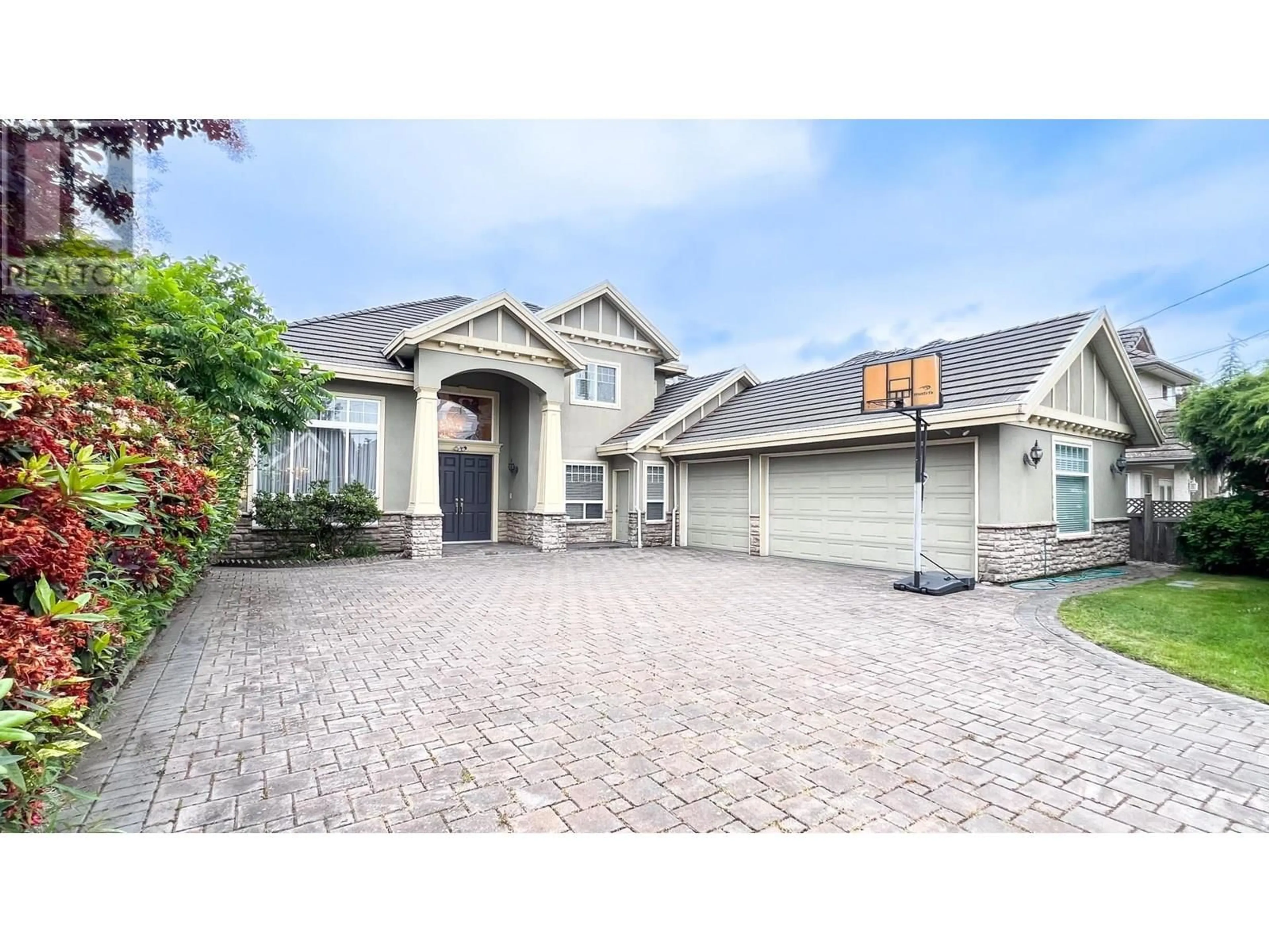 Home with brick exterior material, street for 6571 CHATSWORTH ROAD, Richmond British Columbia V7C3S4