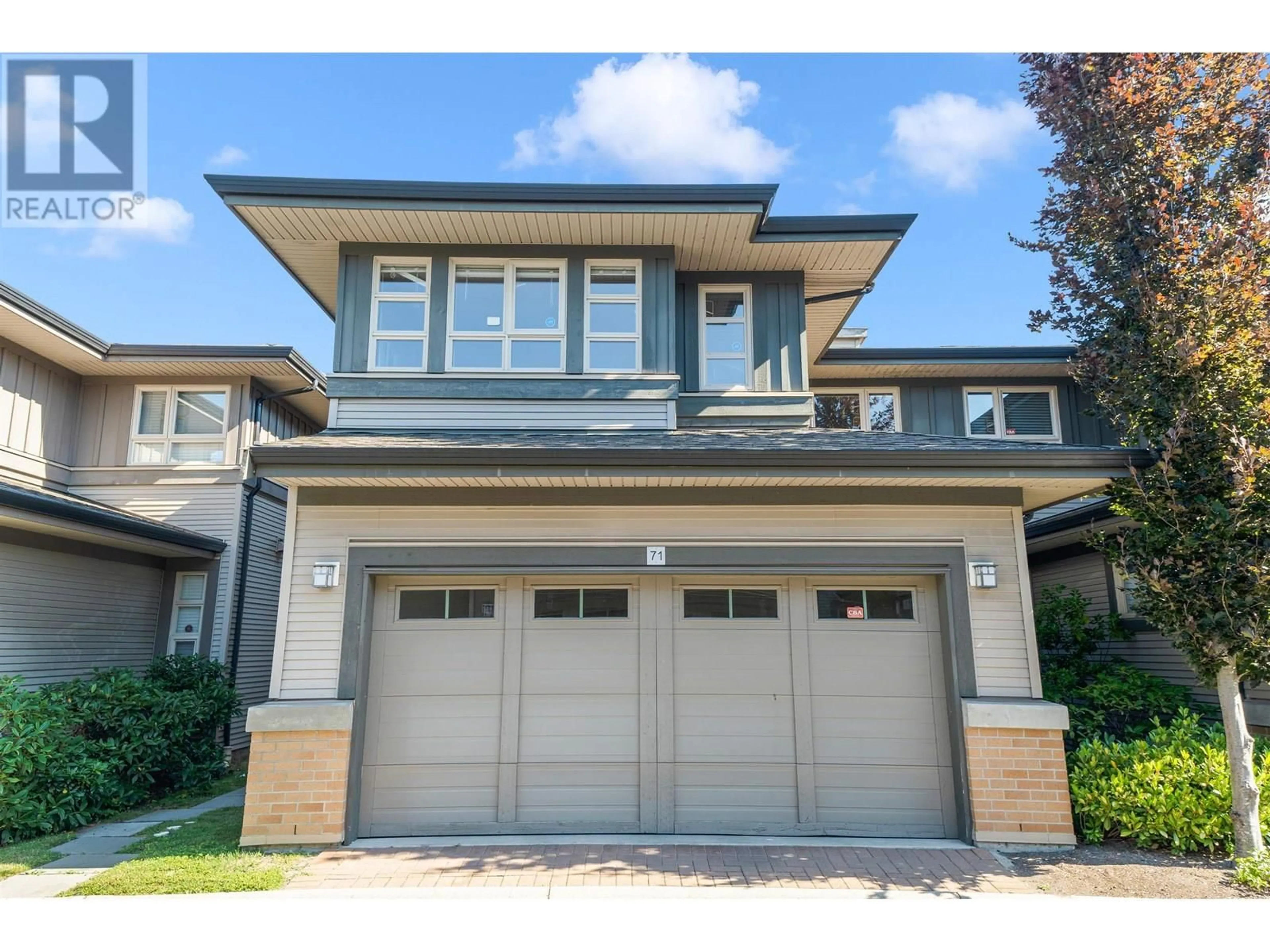 Home with vinyl exterior material, street for 71 - 6300 BIRCH STREET, Richmond British Columbia V6Y4K3