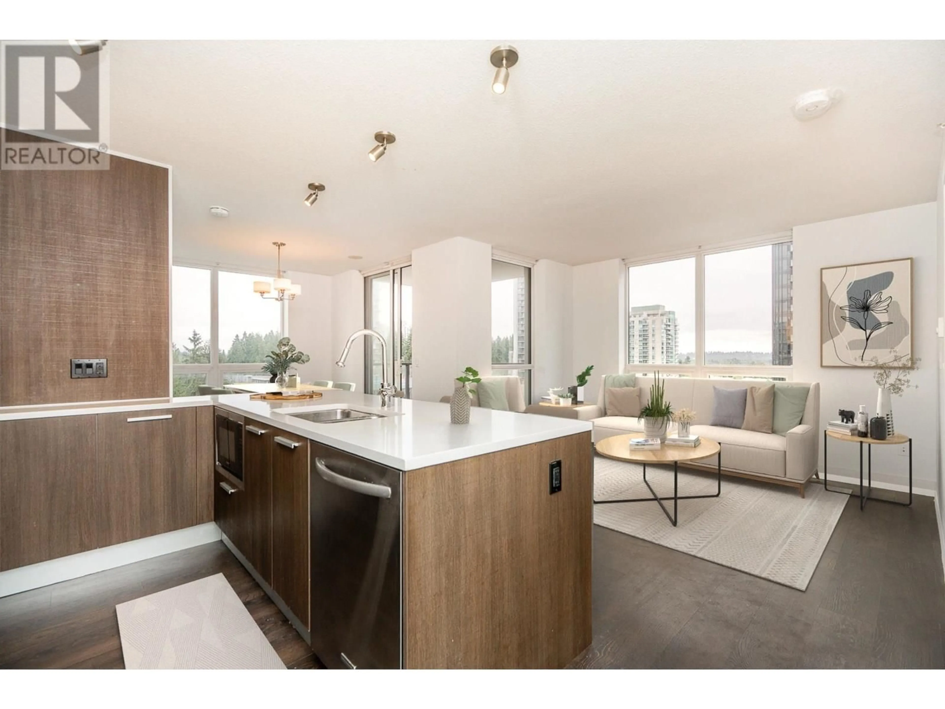 Open concept kitchen, unknown for 1105 - 3007 GLEN DRIVE, Coquitlam British Columbia V3B0L8