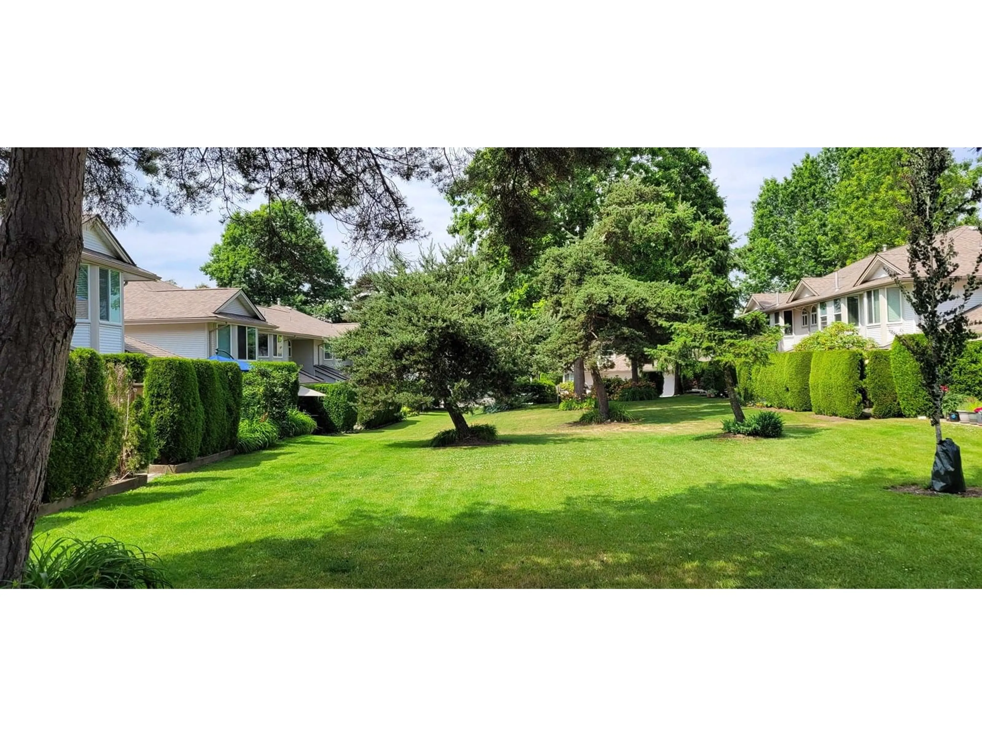 A pic from outside/outdoor area/front of a property/back of a property/a pic from drone, unknown for 100 - 9045 WALNUT GROVE, Langley British Columbia V1M2E1