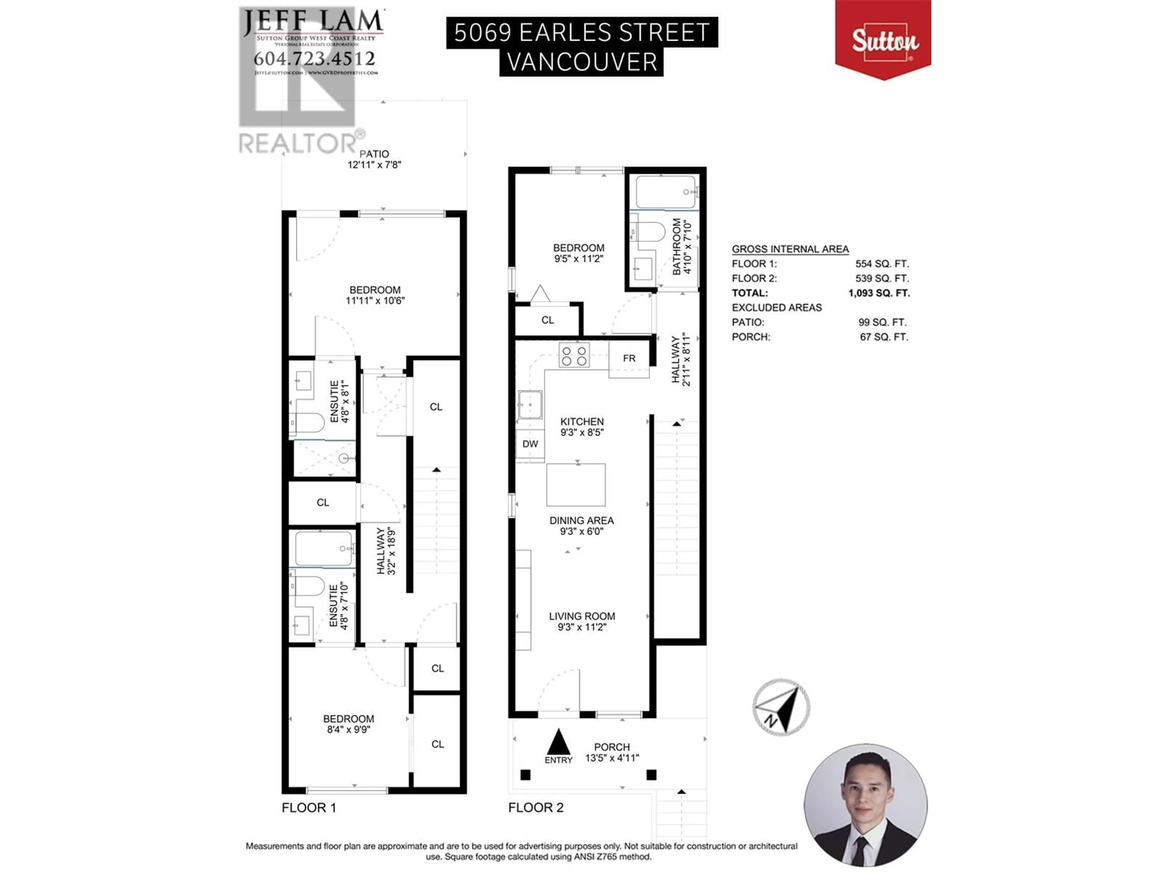 Floor plan for 5069 EARLES STREET, Vancouver British Columbia V5R3R8